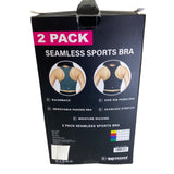 90 Degree By Reflex Women's Sports Bra 2 Pack SIZE - Large
