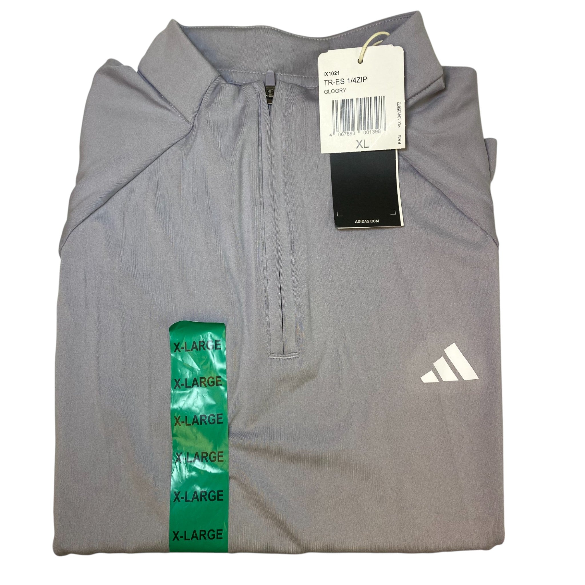 Adidas Women's Training Essential 1/4 Zip Sweater SIZE - Extra Large
