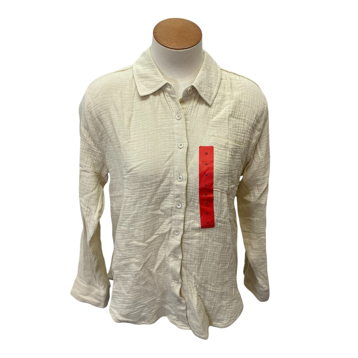 Leo & Nicole Women's Regular Fit Button Up Shirt