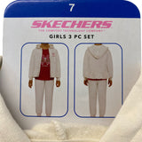 Skechers Girls 3 Piece Clothing Set SIZE - 7