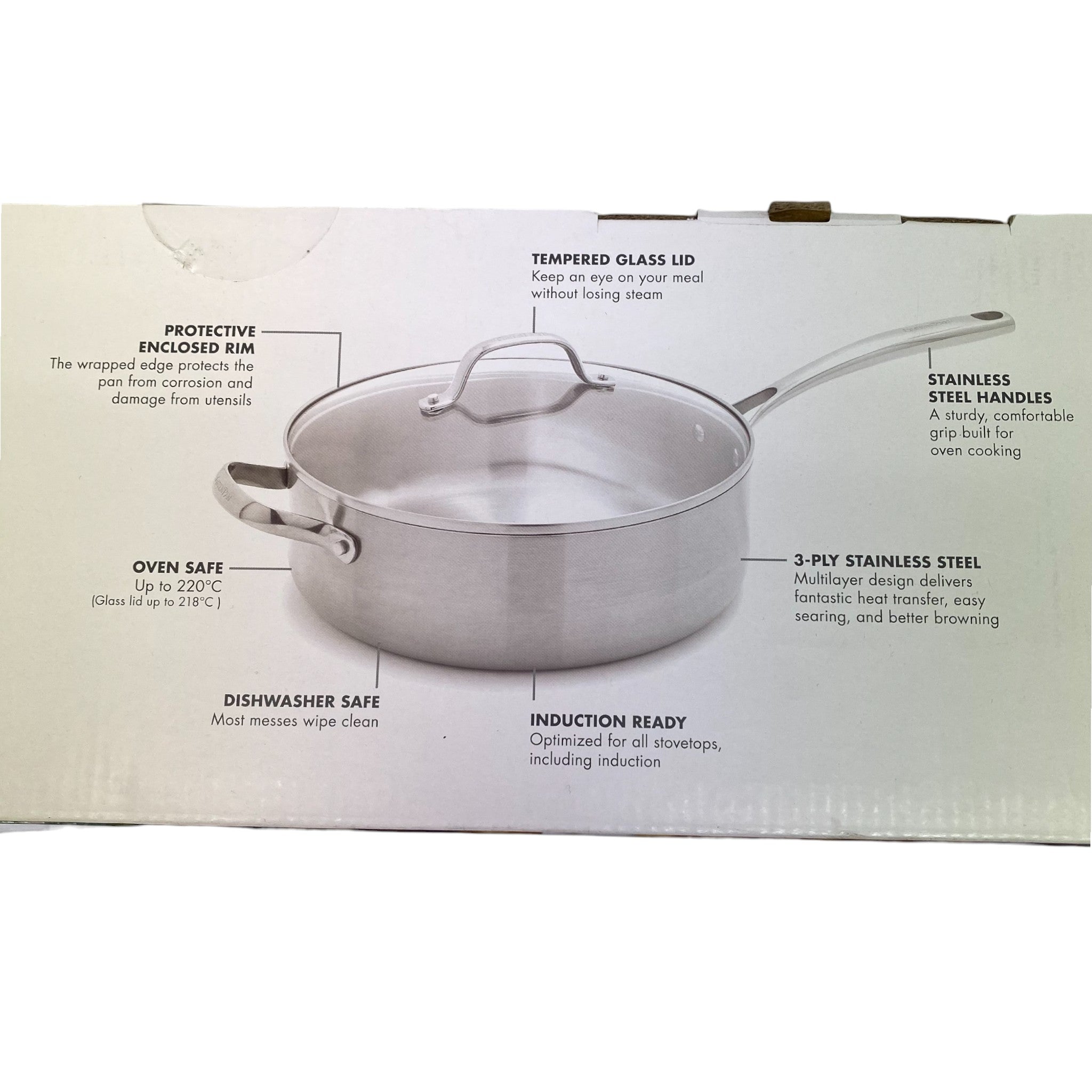 GreenPan Superior Deep Sauté 28cm 4.7L