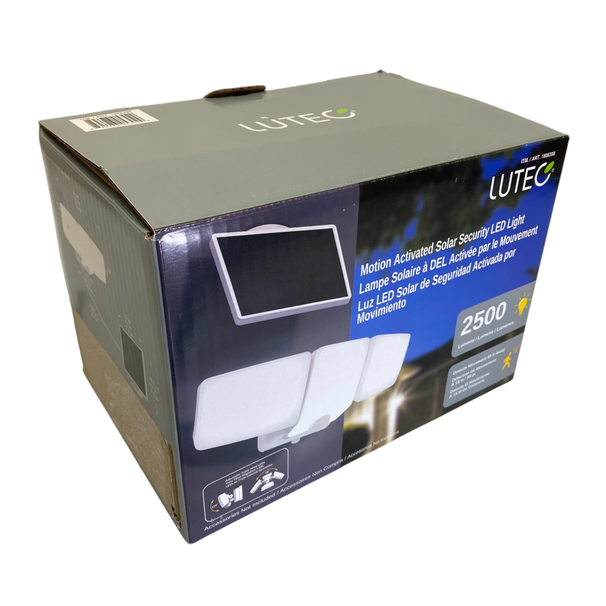 Lutec Motion Activated Solar Security LED Light