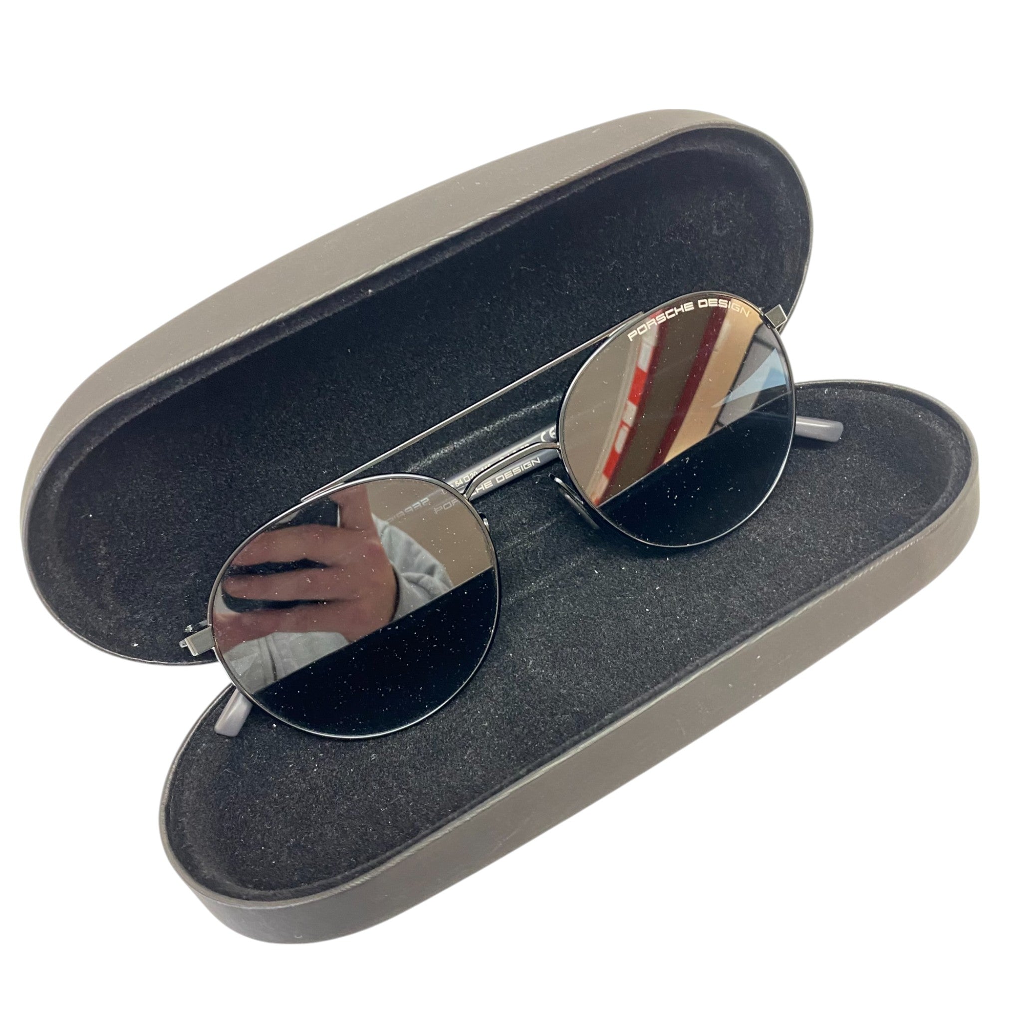 Porsche Design P8932 Men's Round Lens Sunglasses