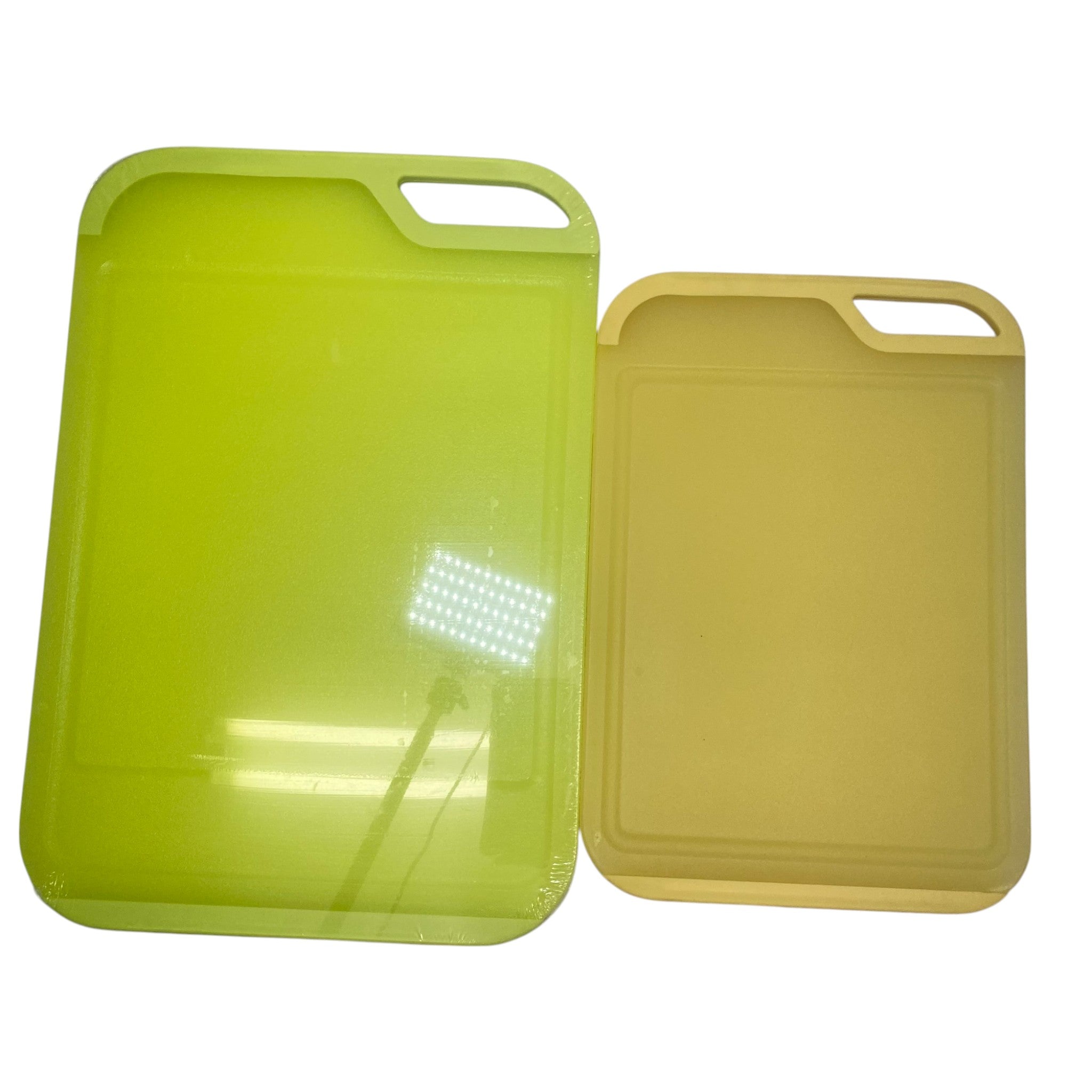 NeoFlam 2x Plastic Chopping Board Set