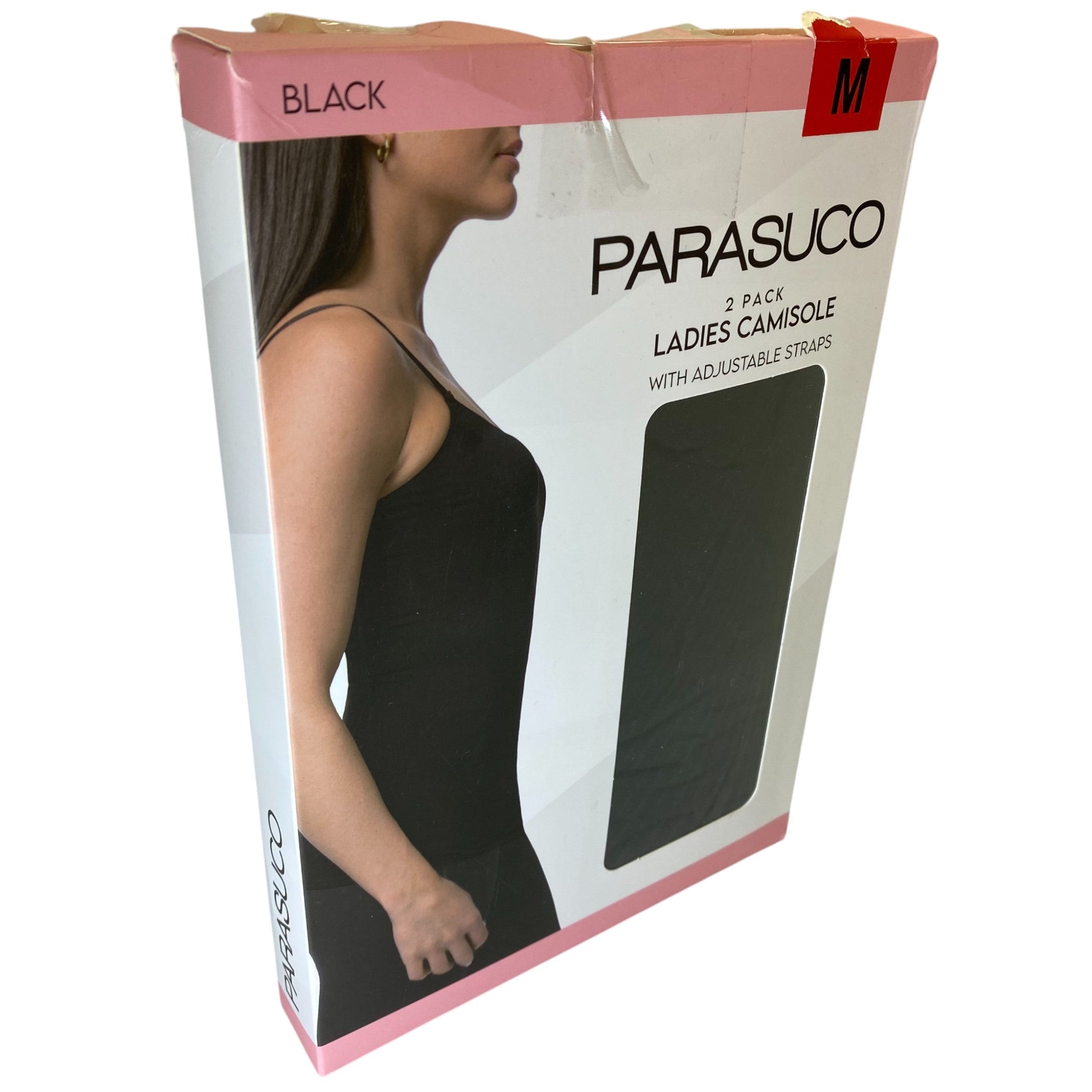 Parasuco 2x Ladies Camisole With Adjustable Straps SIZE - Medium