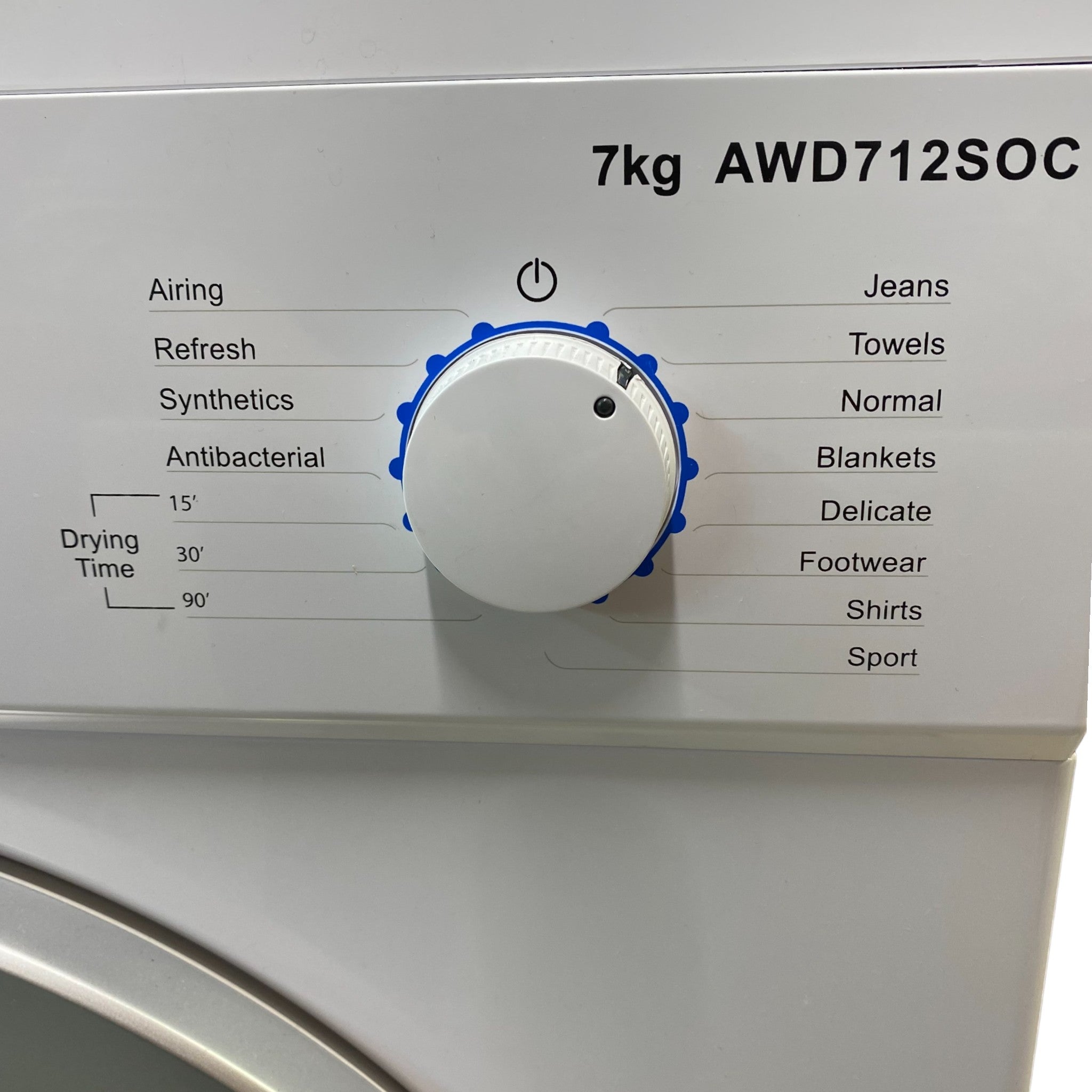 WhirlPool Air Vented Dryer 7kg AWD712SOC