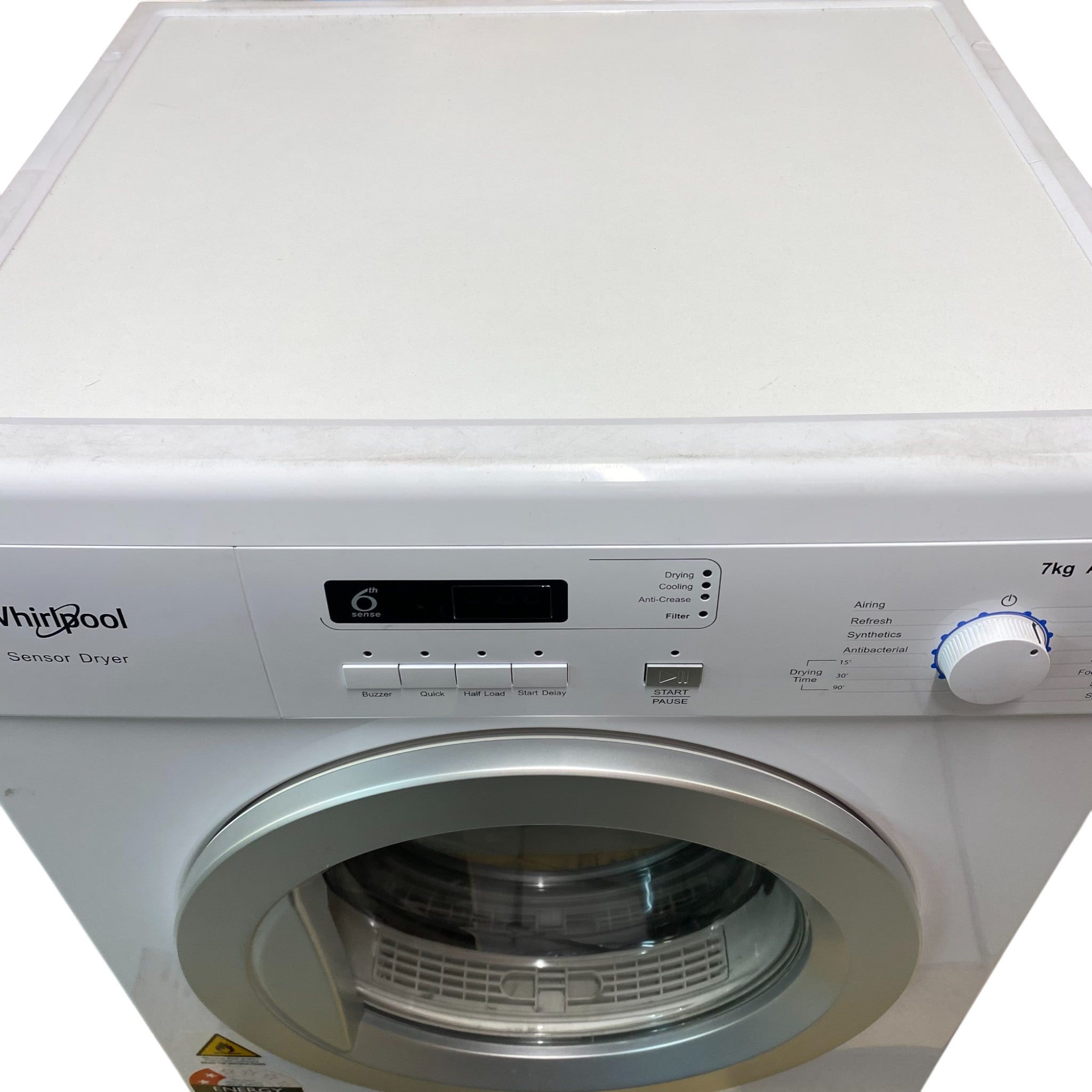 WhirlPool Air Vented Dryer 7kg AWD712SOC