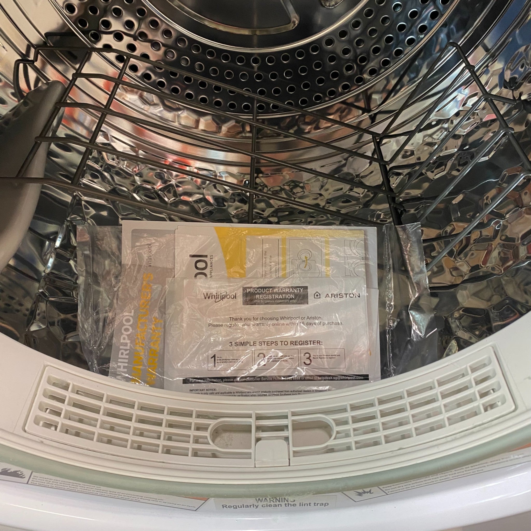 WhirlPool Air Vented Dryer 7kg AWD712SOC
