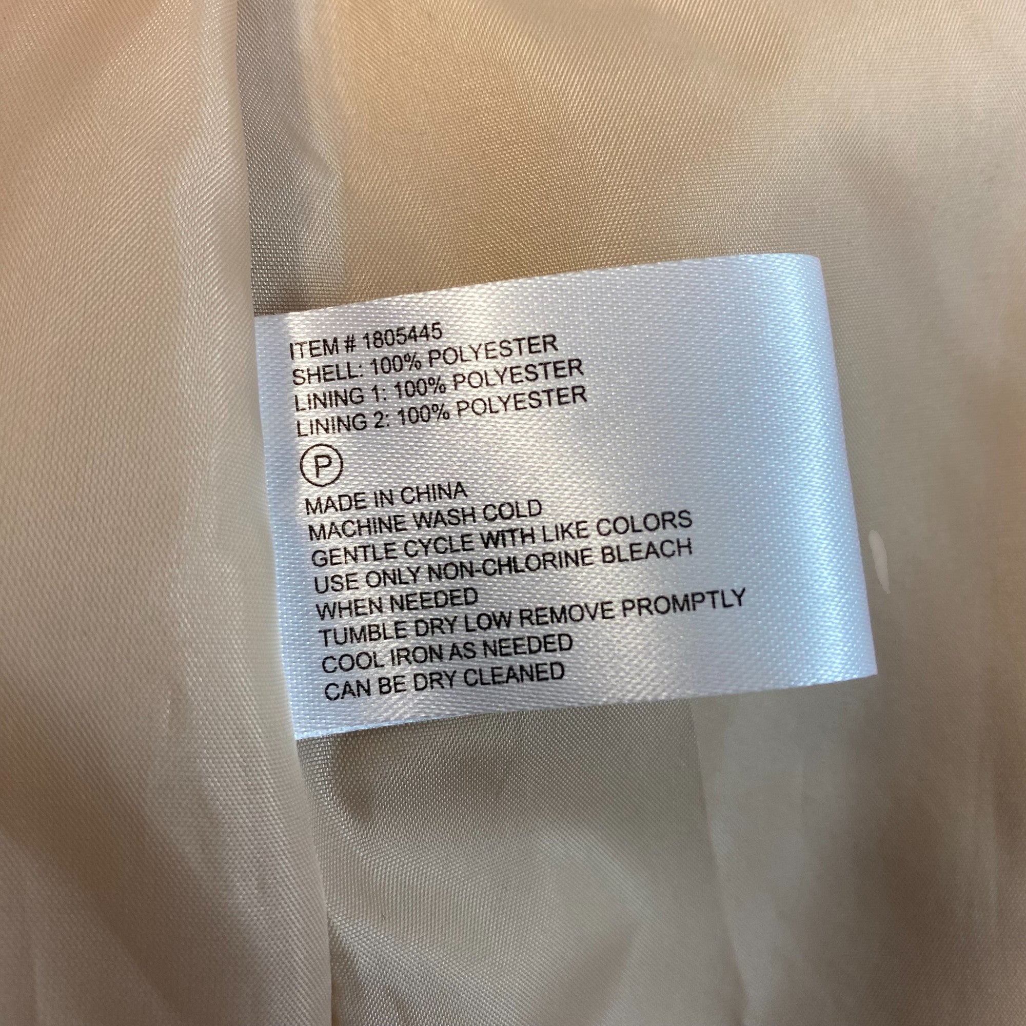 Weatherproof Women's Double-Breasted Trench Coat Jacket SIZE - Extra Large