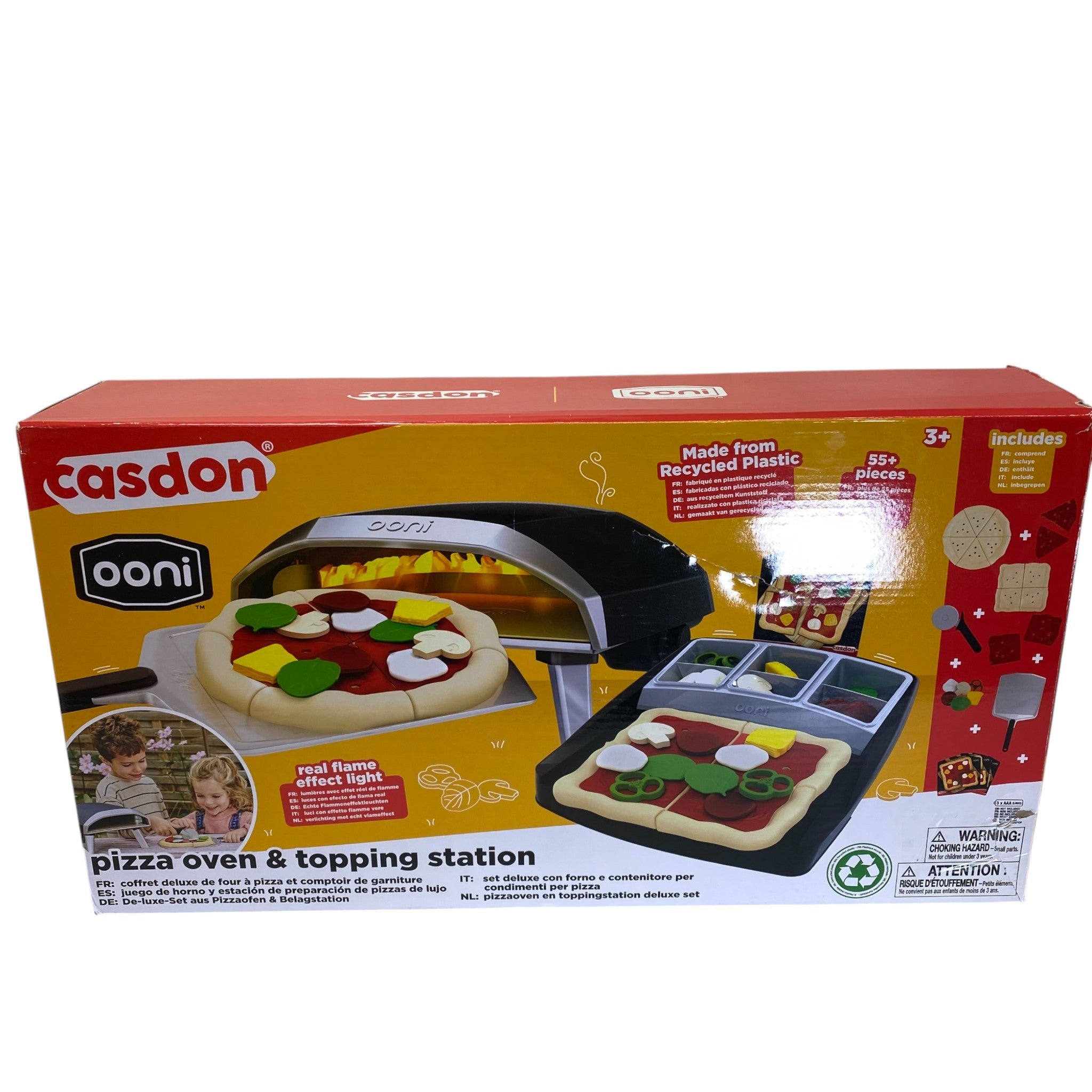 Casdon Ooni Toy Pizza Oven And Topping Station