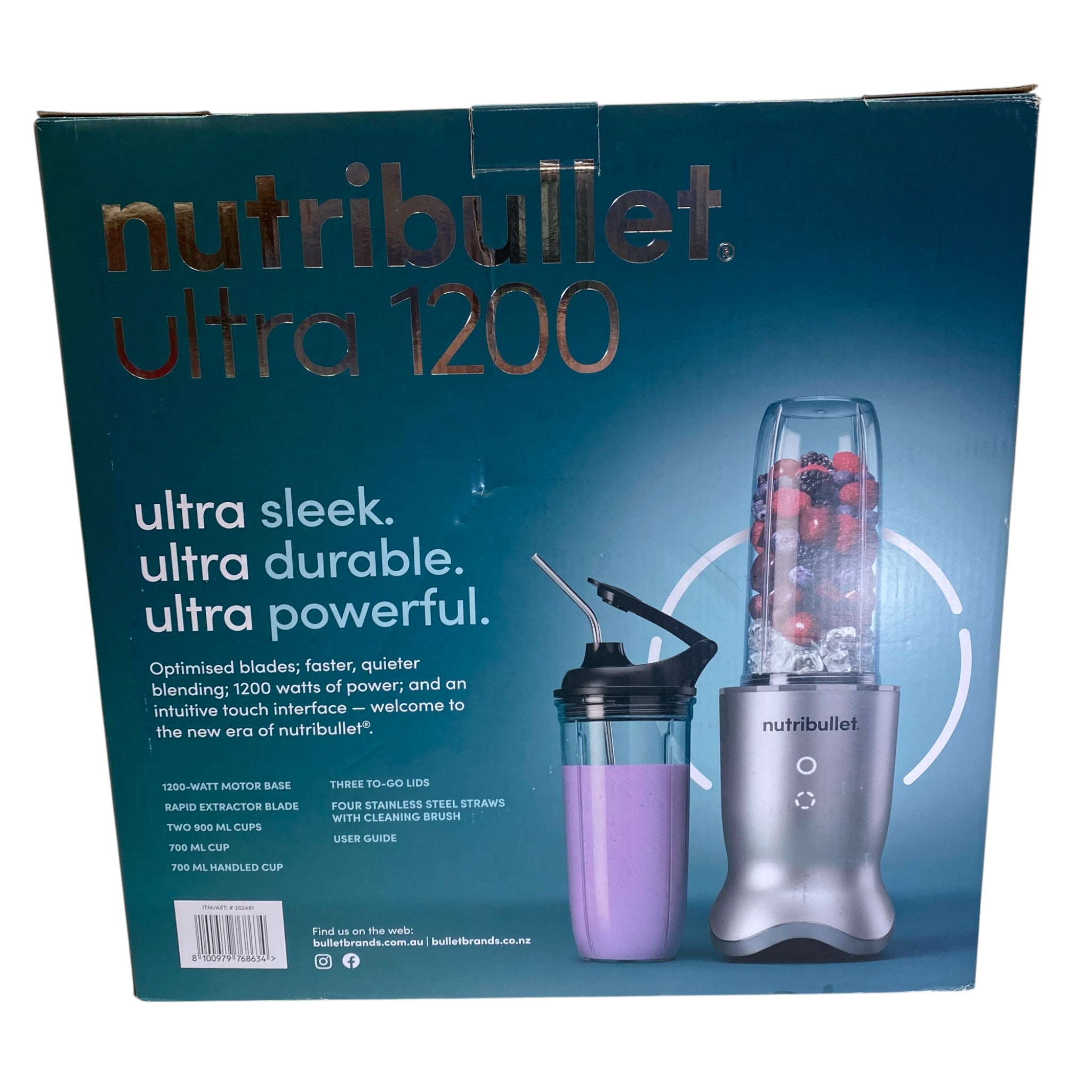 Nutribullet Ultra 1200 Pack NB07500-1214S