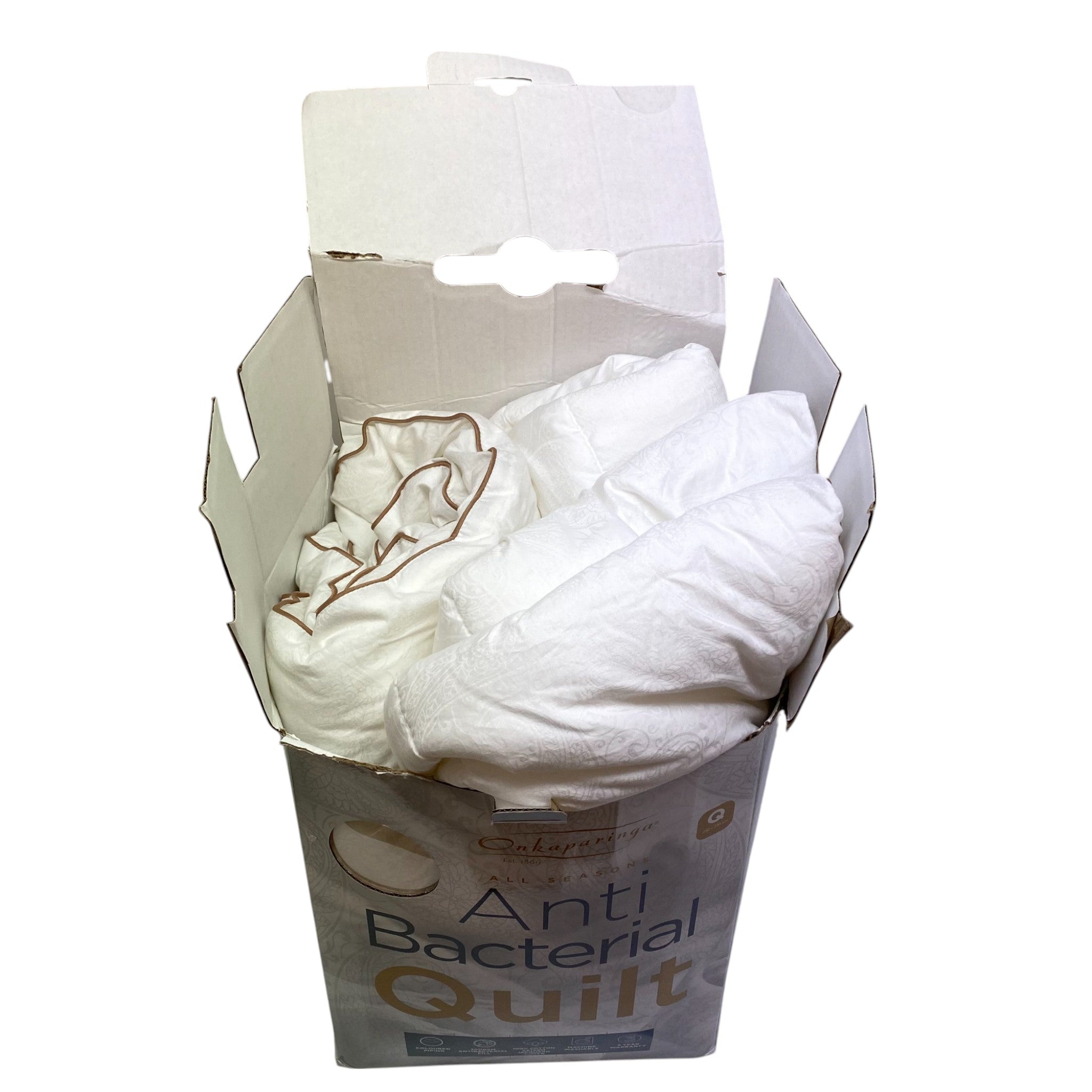 Onkaparinga All Seasons Anti Bacterial Quilt - Queen