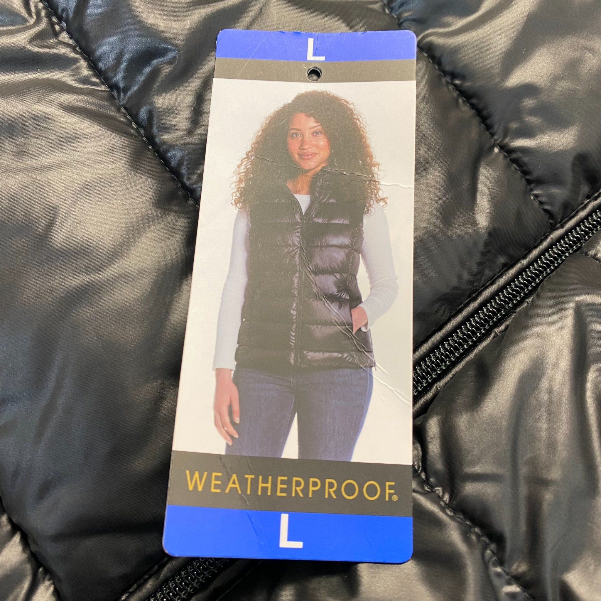 Weatherproof Women's Hooded Puffer Vest SIZE - Large