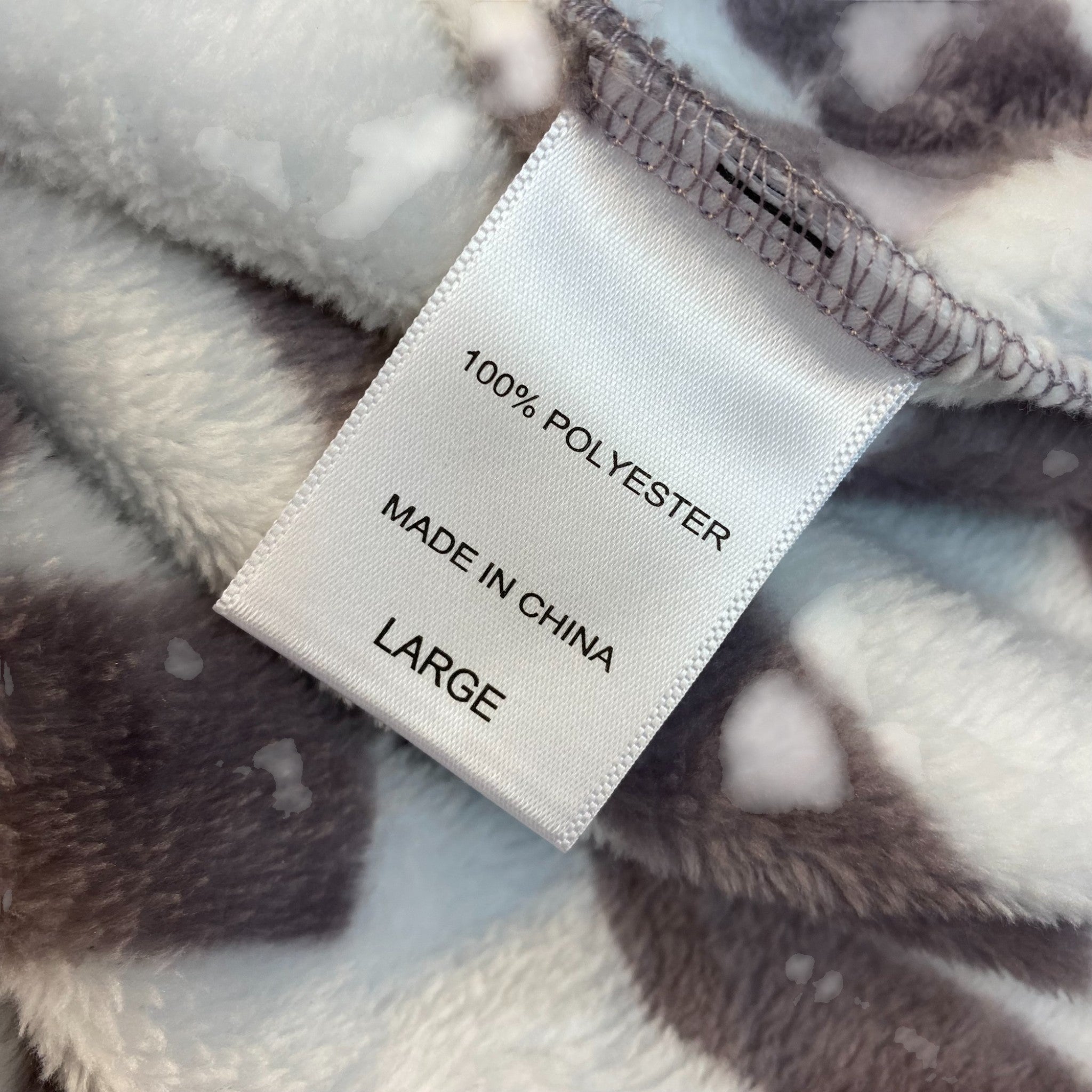 DKNY Shawl Collar Long Plush Robe SIZE - Large