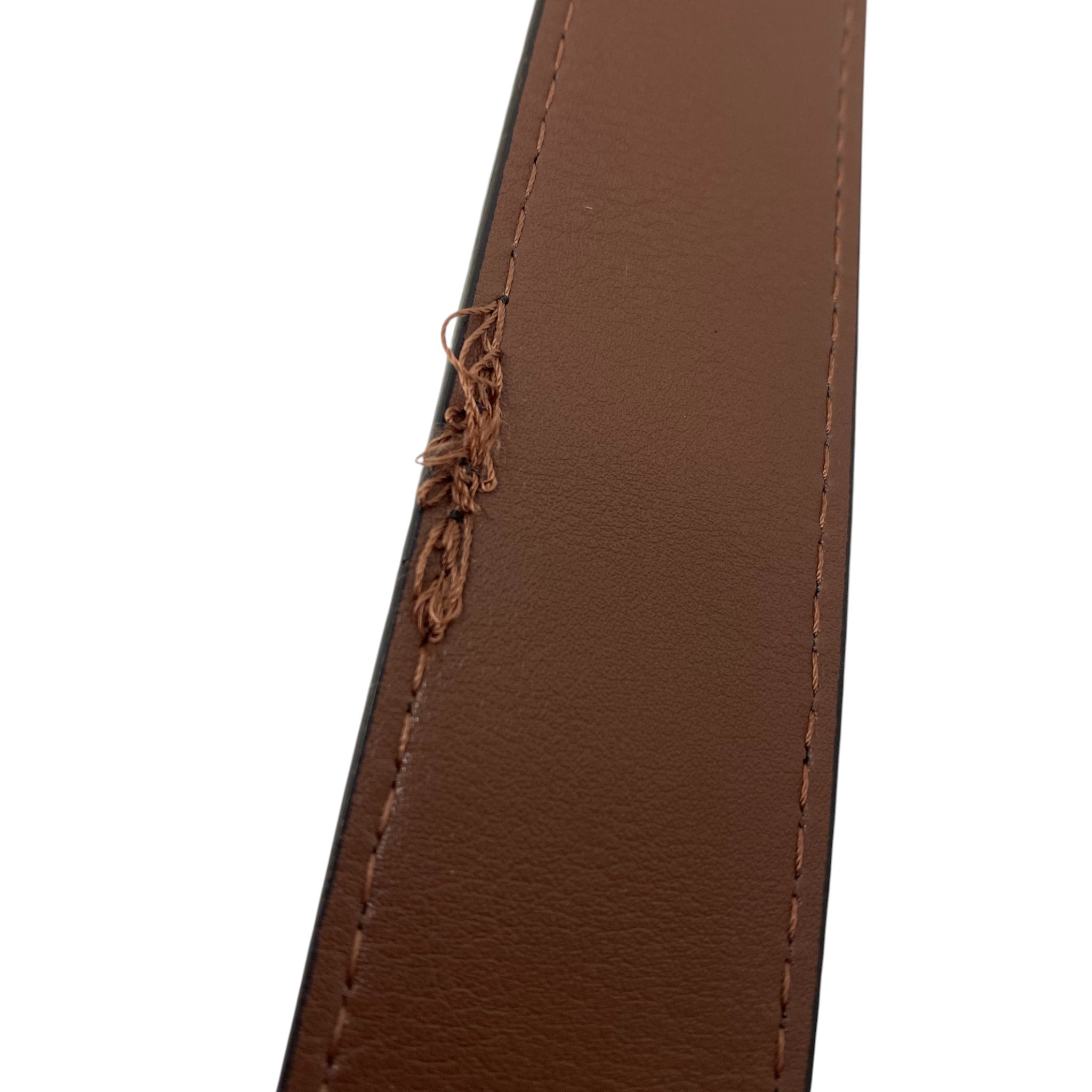 Tommy Hilfiger Men's Black & Brown Reversible Synthetic Leather Belt