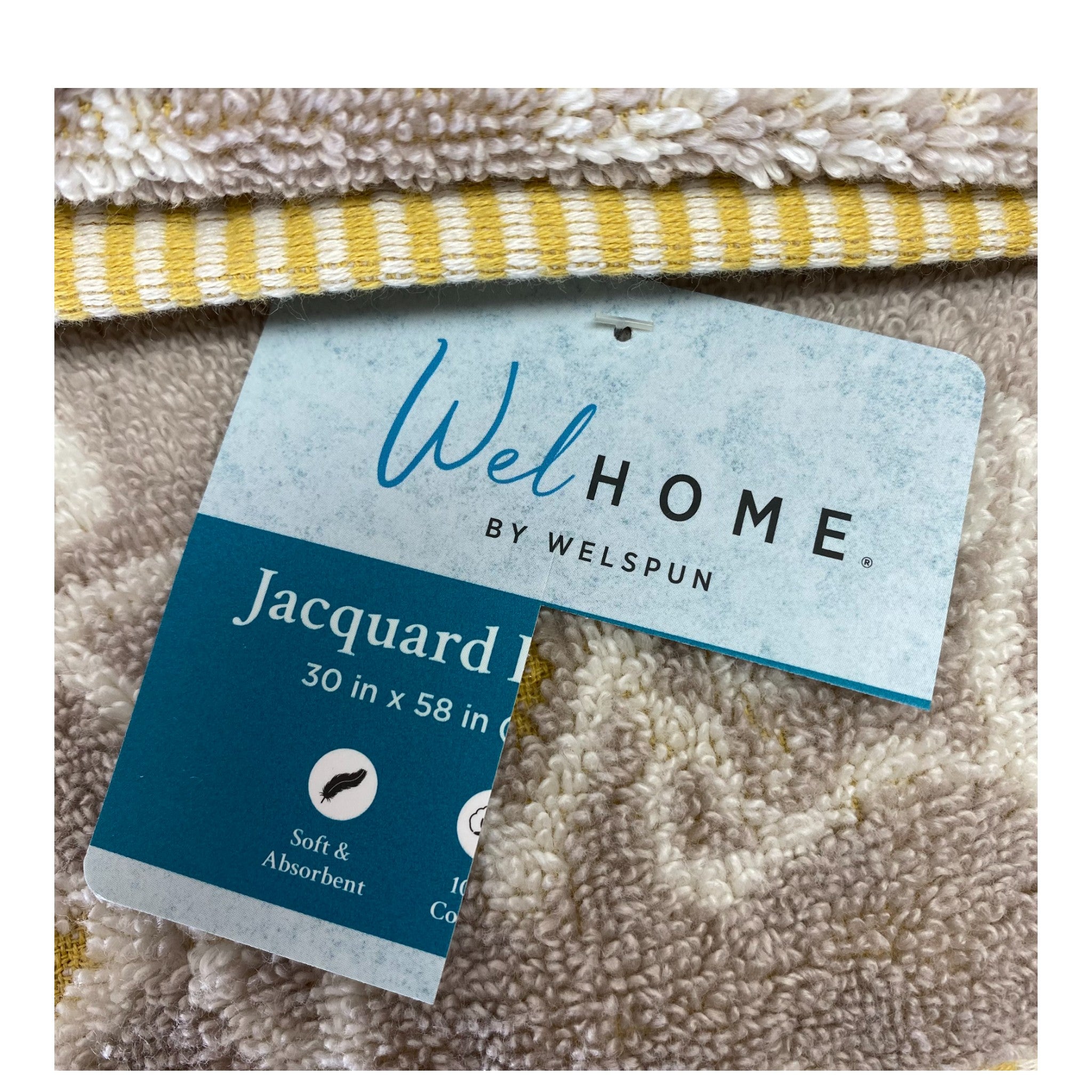 WelSpun Welhome Cotton Bath/Hand Towel Set