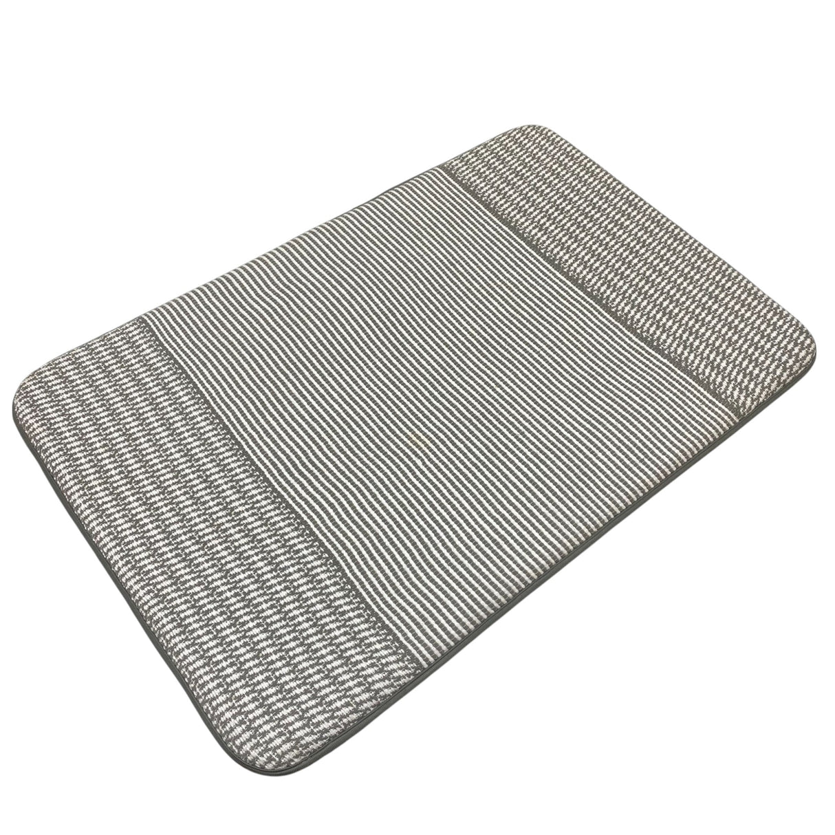 Mineral Spring Textured Woven Cotton Memory Foam Bath Mat