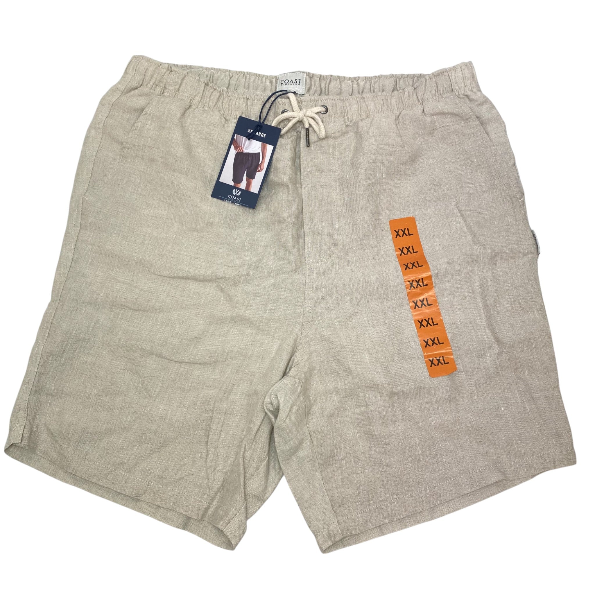 Coast Men's Genuine Linen Shorts SIZE - XXL