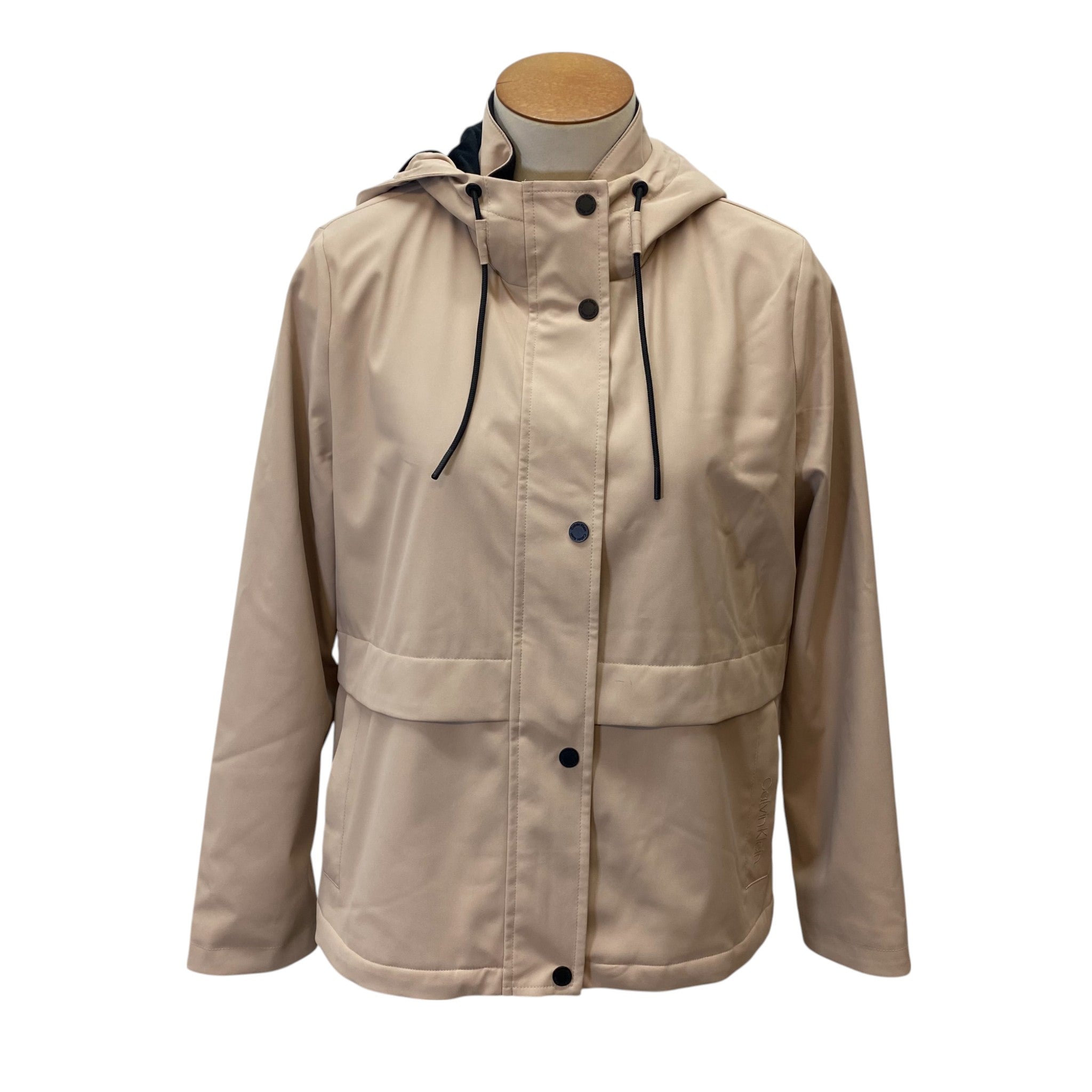 Calvin Klein Women's Classic Fit Lined Jacket - Tan SIZE - Medium