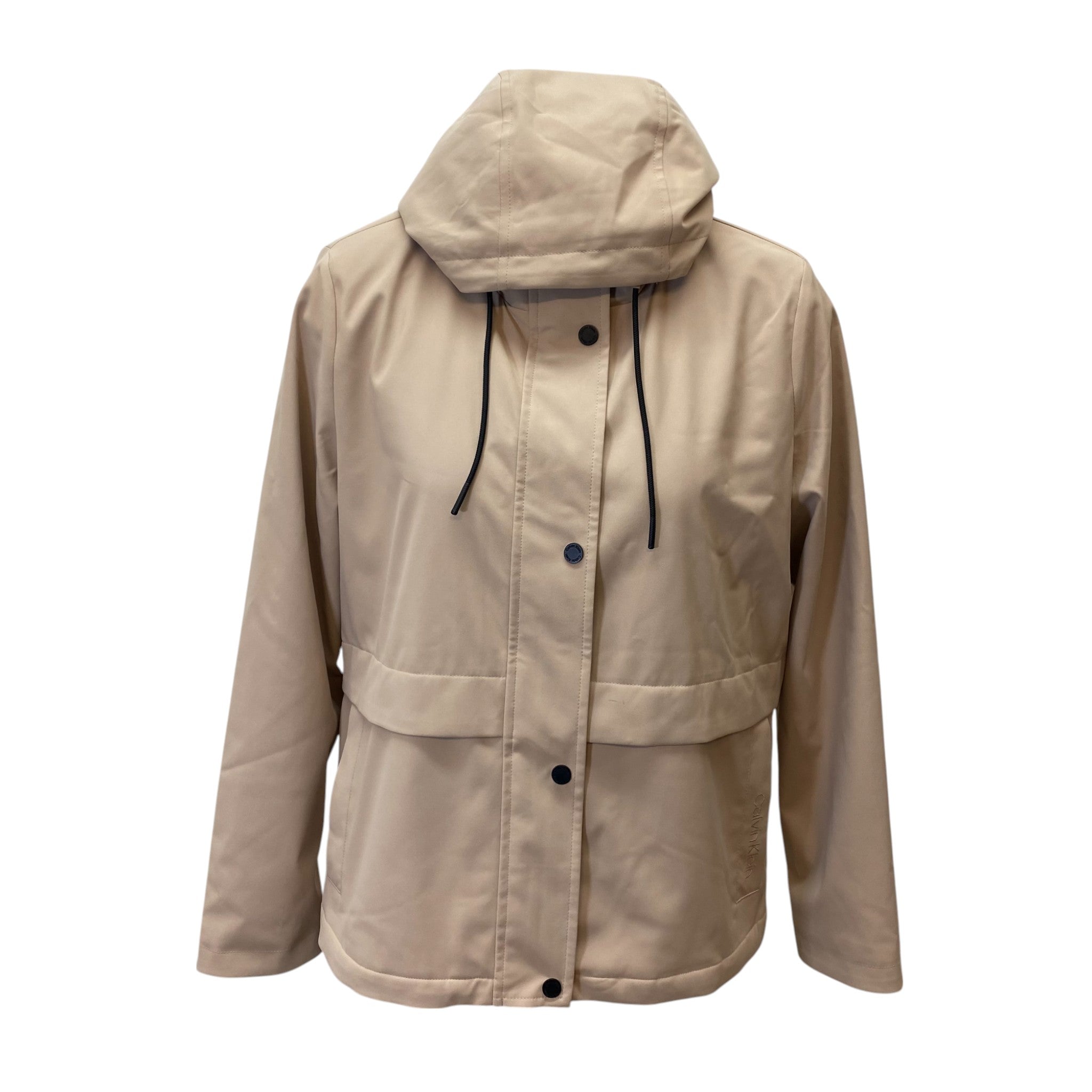 Calvin Klein Women's Classic Fit Lined Jacket - Tan SIZE - Medium