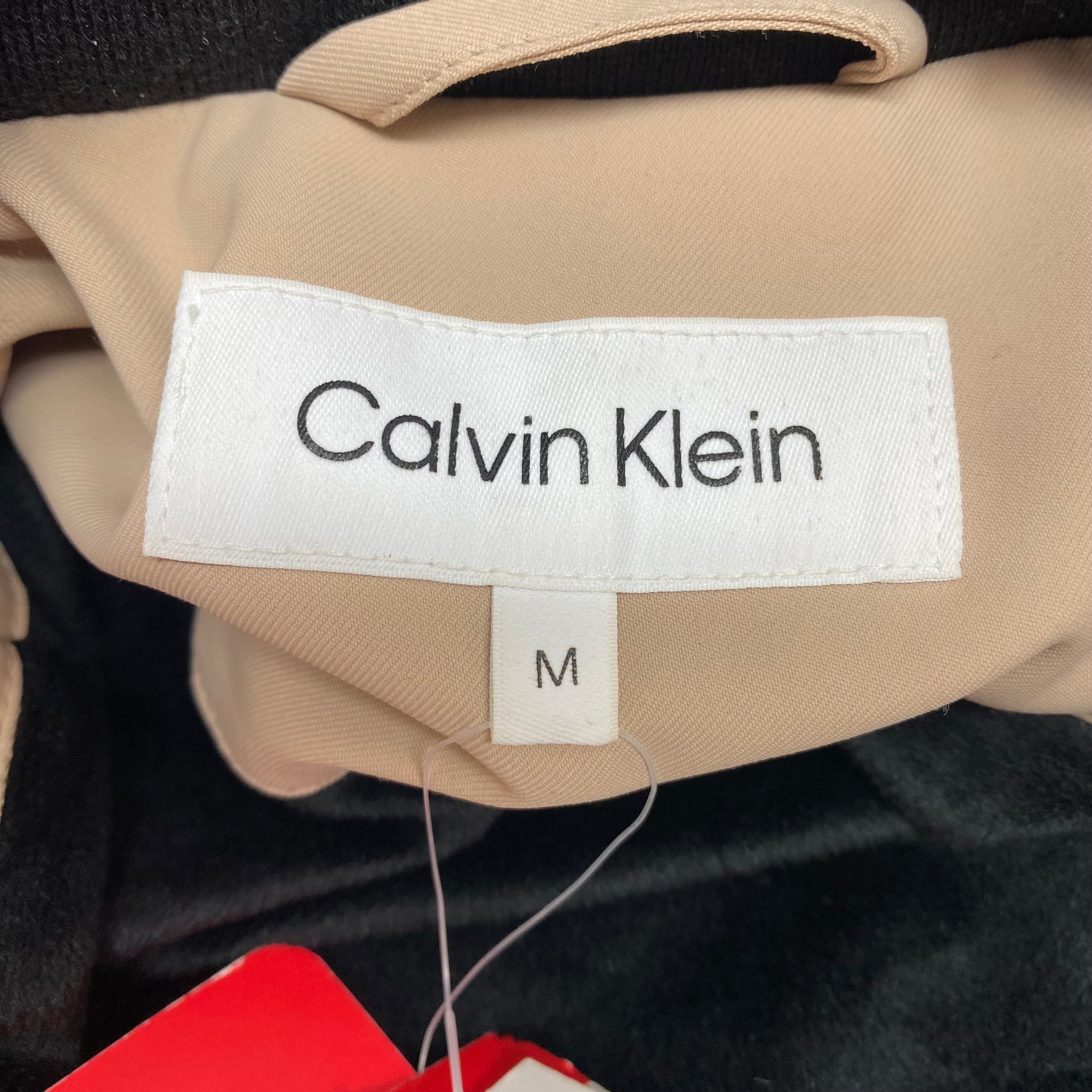 Calvin Klein Women's Classic Fit Lined Jacket - Tan SIZE - Medium