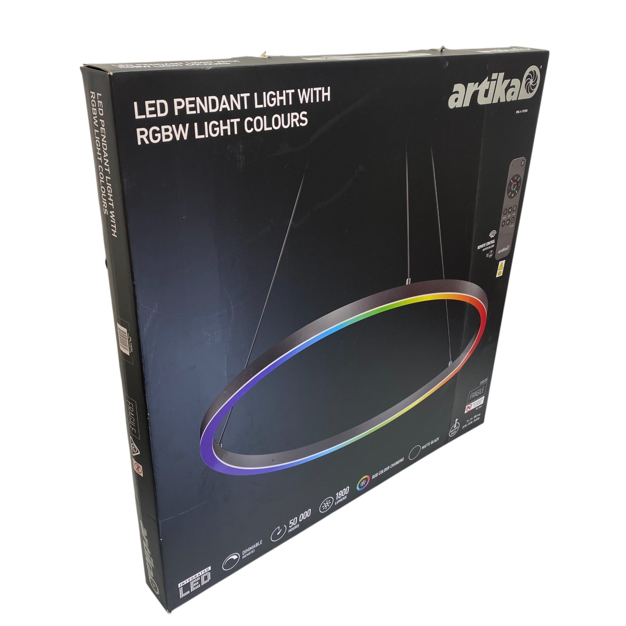 Artika Novato LED Pendant Light RGBW Light Colours