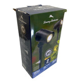 Tommy Bahama Smart Focus Solar Spot Light with Remote Solar Panel - 2 pack
