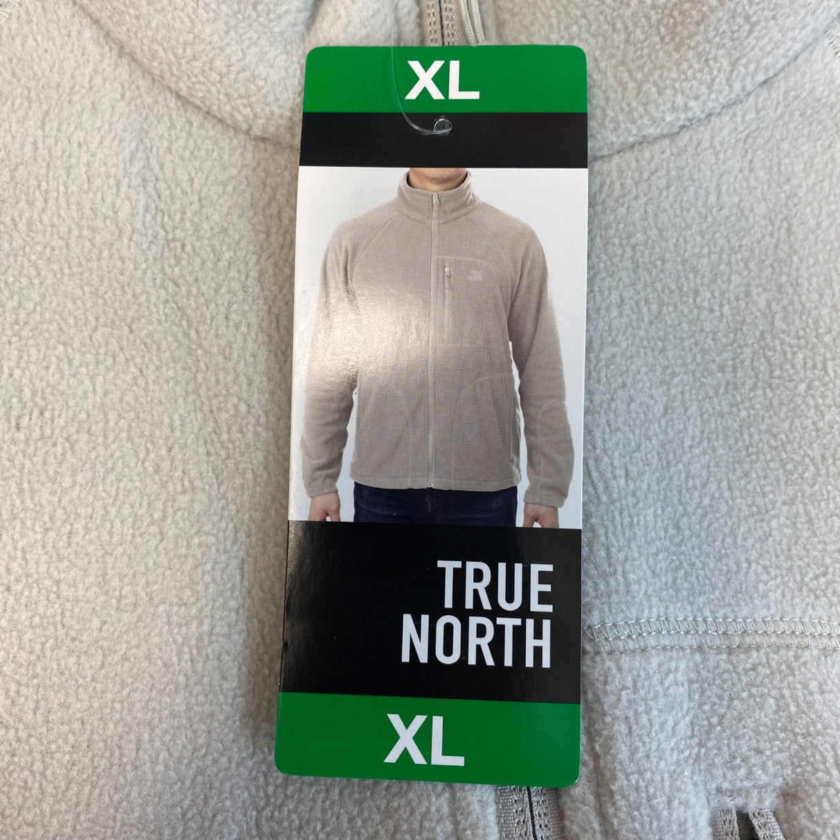 True North Men's Full Zip Fleece Jumper SIZE - Extra Large