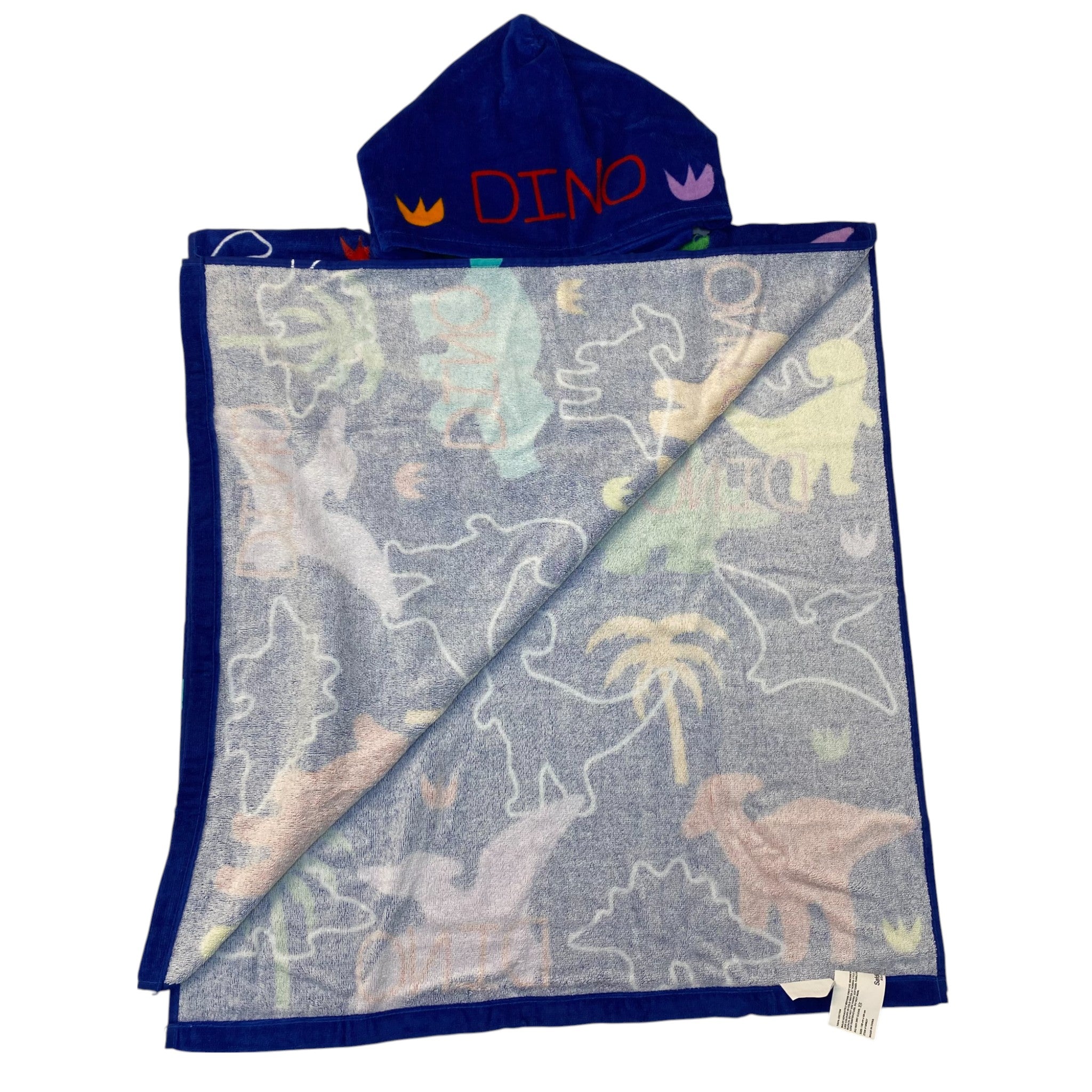 Just Kidding! Kids Hooded Swim Towel - Dinosaur