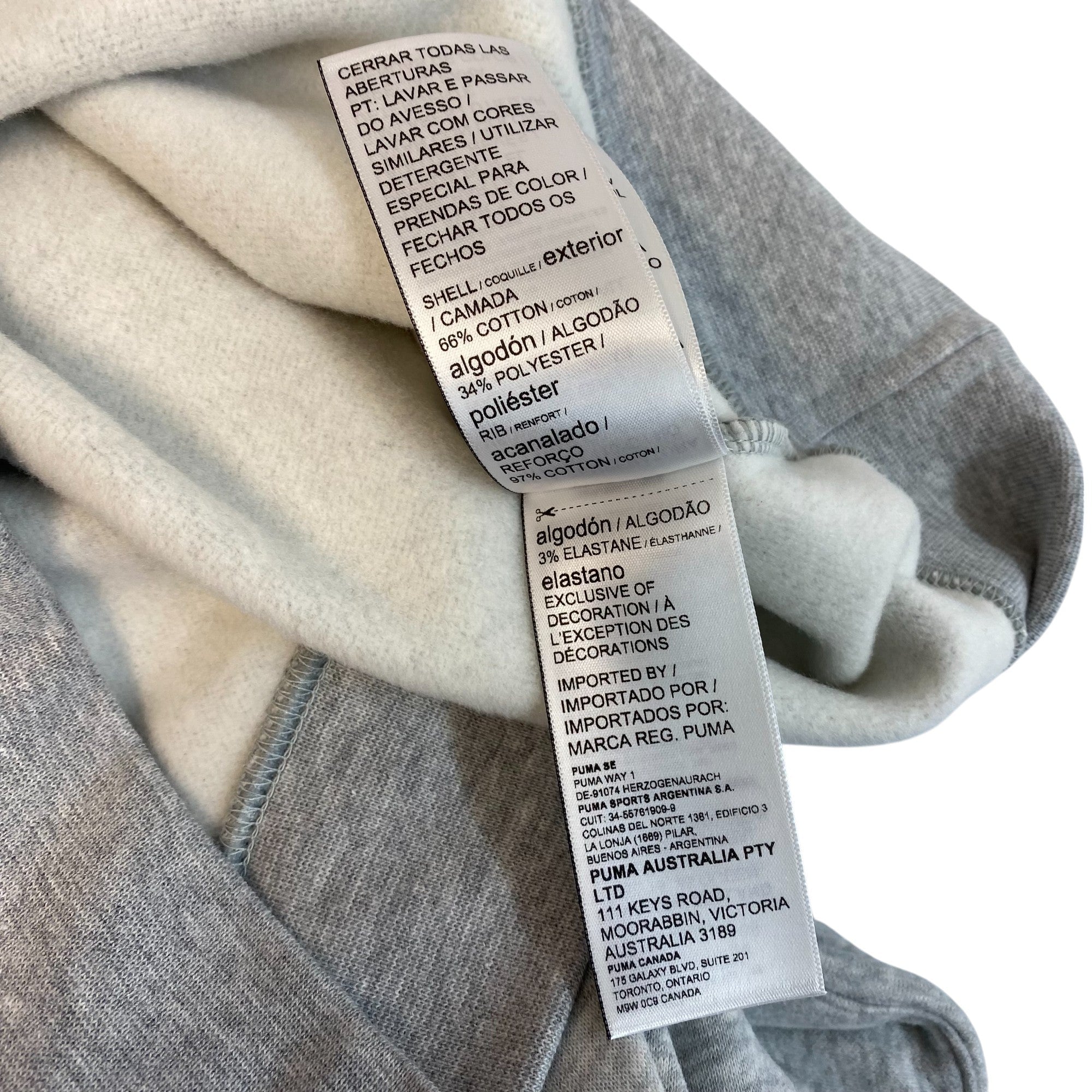 Puma Women's Elevated Logo 1/4 Zip Sweatshirt SIZE - Large