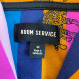 Room Service Women's Shawl Collar Pyjama Set