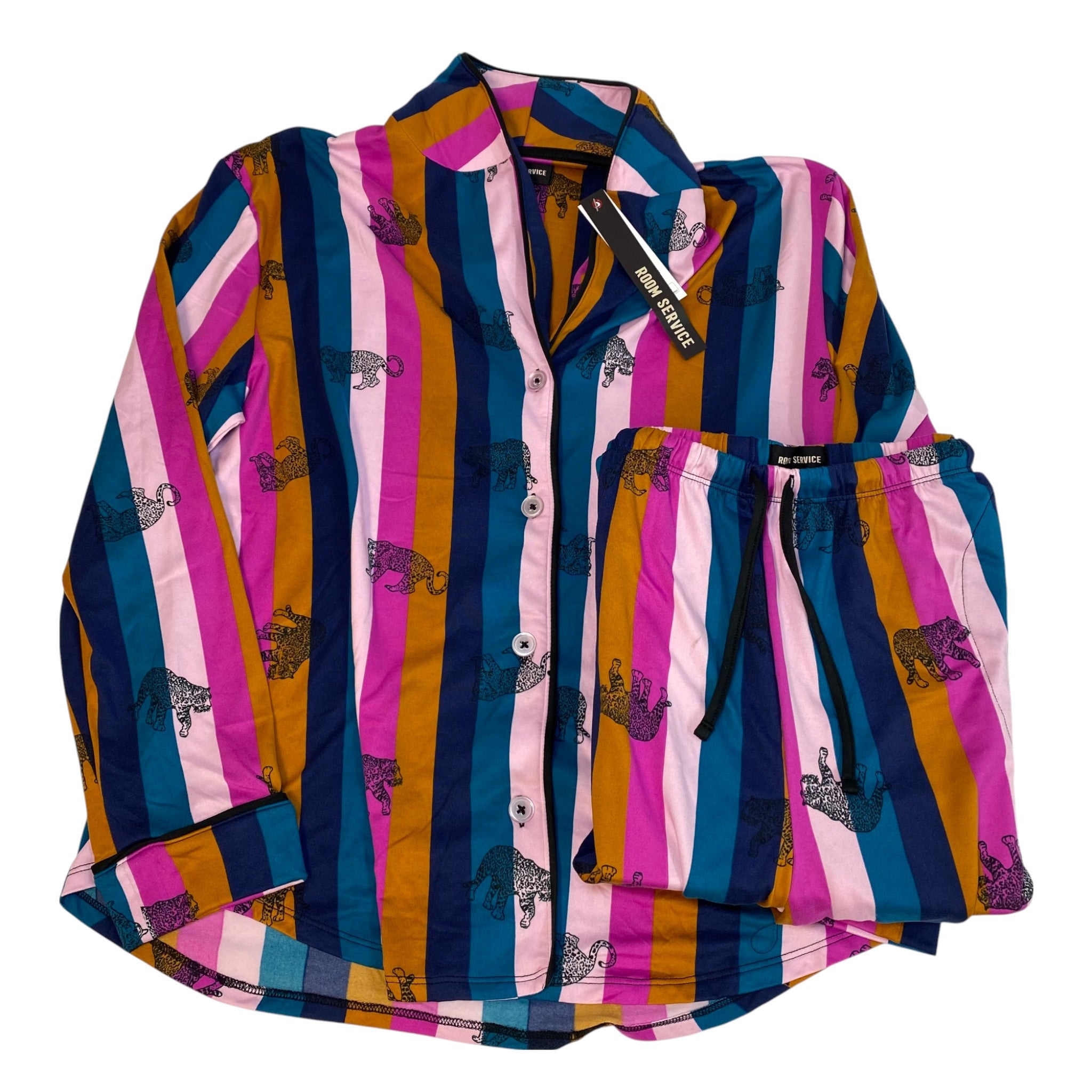 Room Service Women's 2 Piece Pyjama Set SIZE - Large
