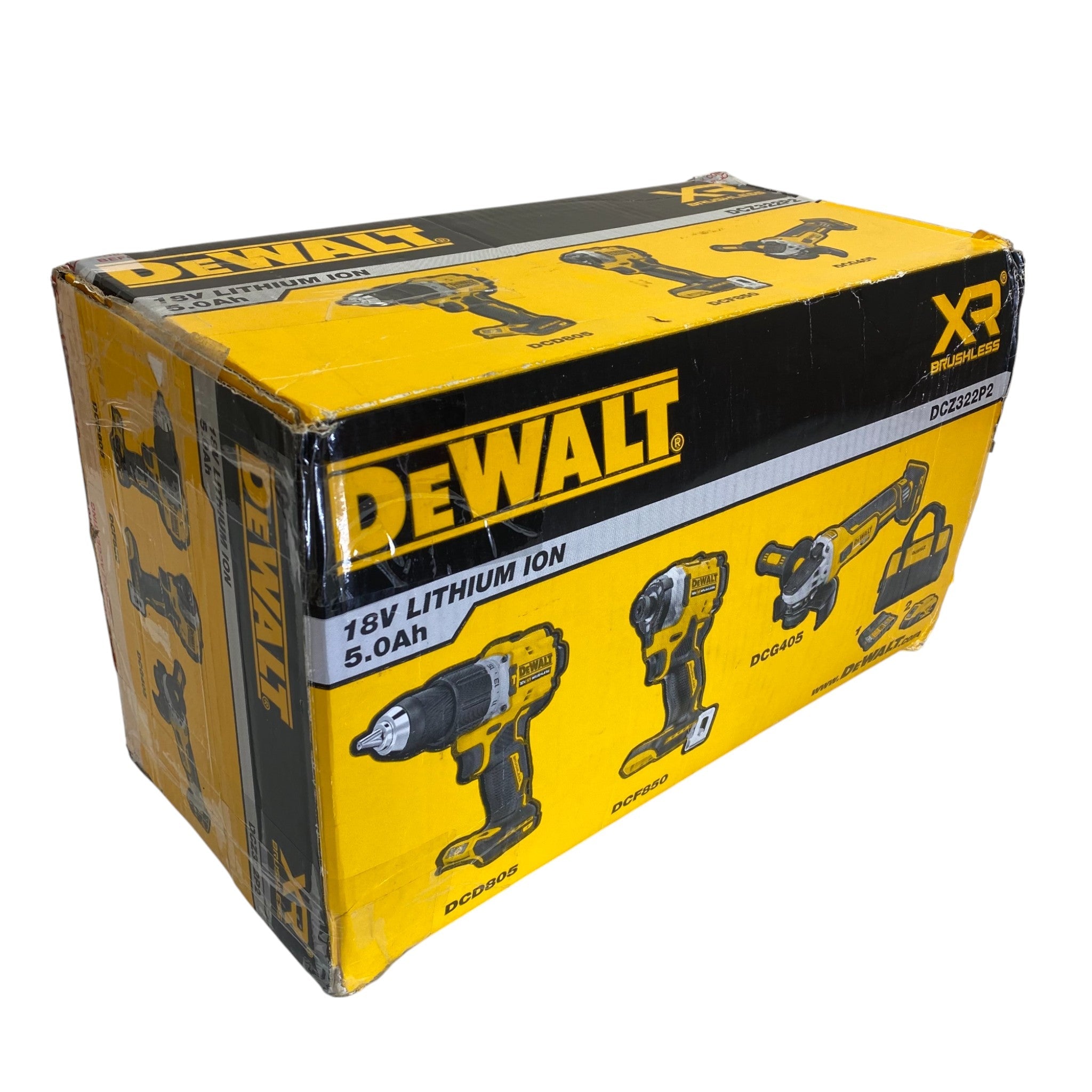 DeWALT 18V XR Brushless 2 Pieces Kit 5AH