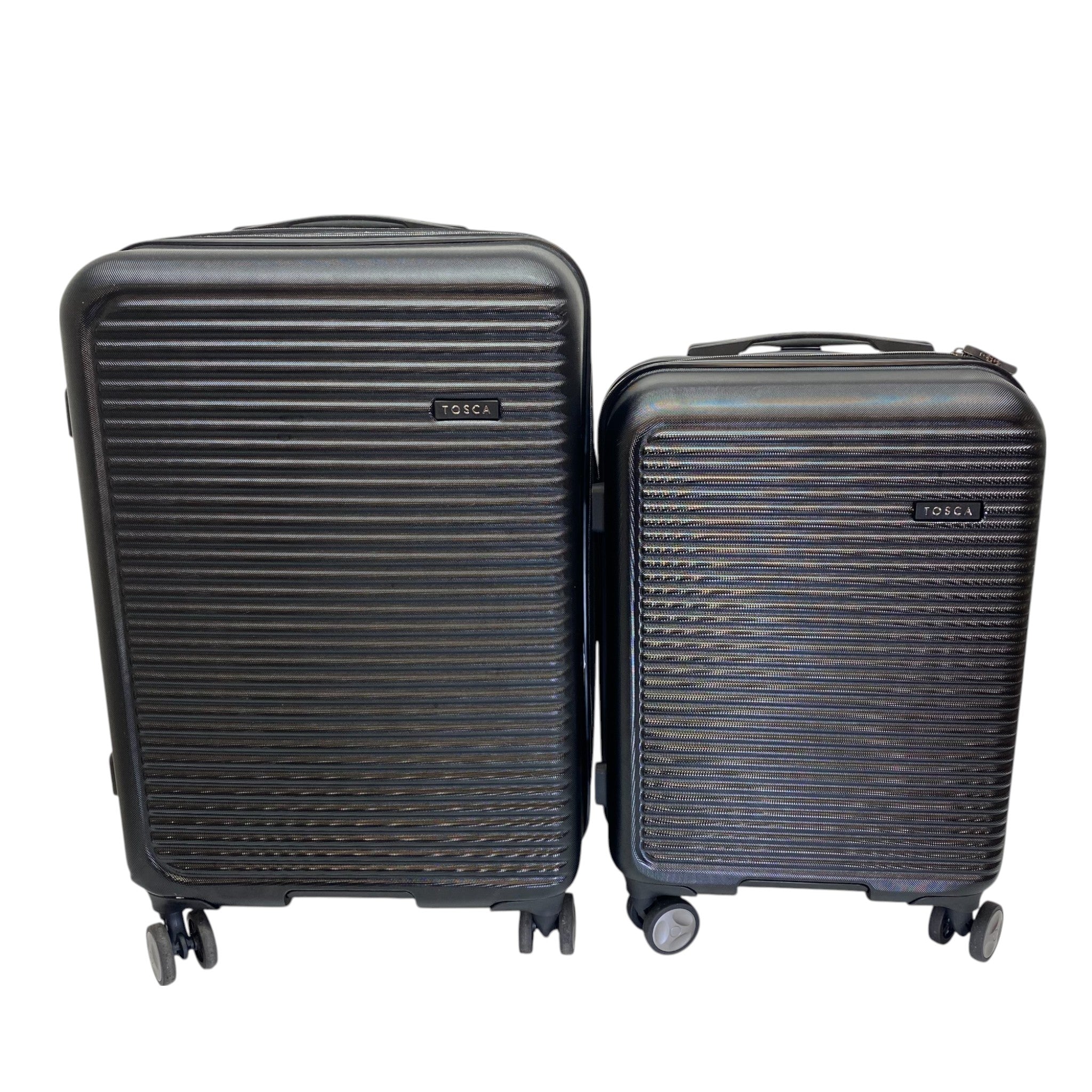 Tosca London 2 Piece Hardside Luggage Set - 65cm and 55cm Carry On