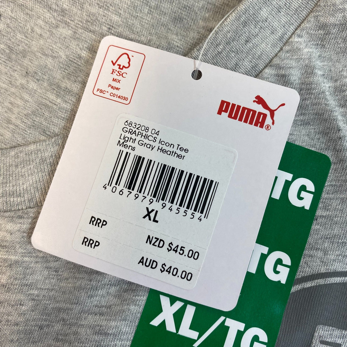 Puma Men's Graphics Icon Tee SIZE - Extra Large