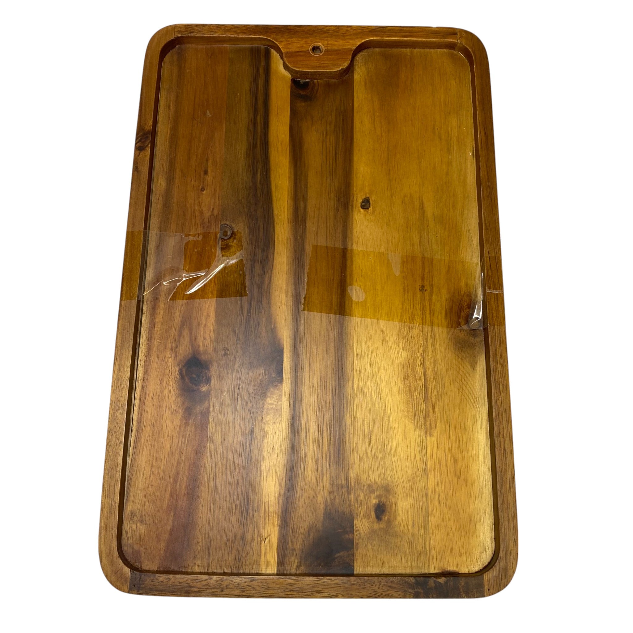 Smart Design Acacia Wood Armrest Tray