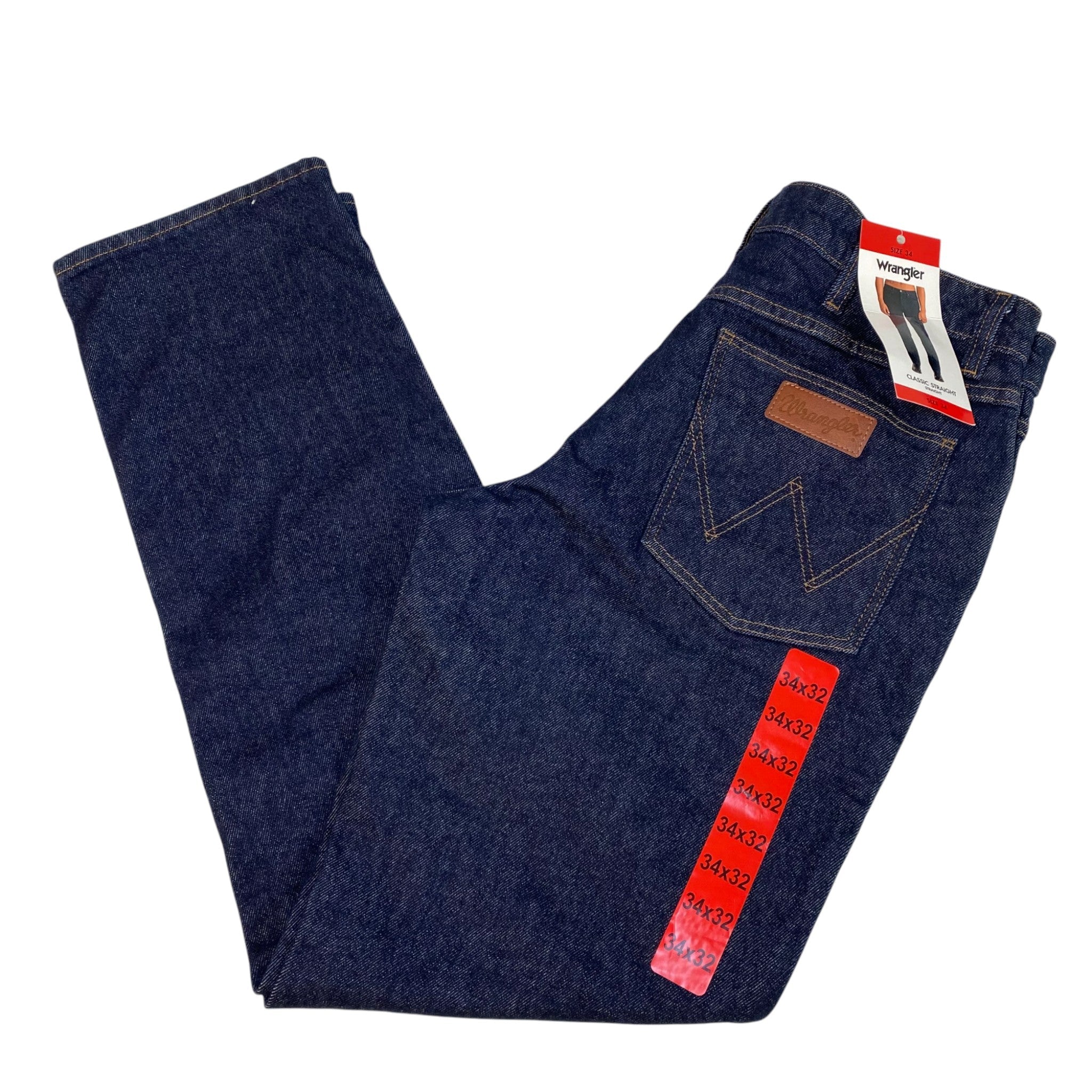 Wrangler Men's Classic Straight Fit Jeans SIZE - 34