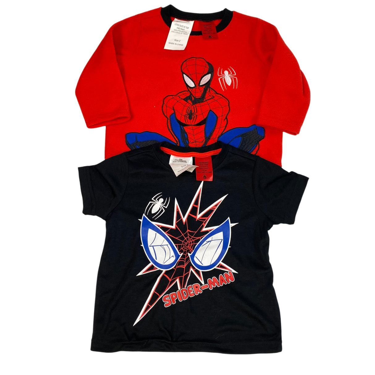 Marvel Boys Spider-Man 2 Piece Clothing Set SIZE - 2