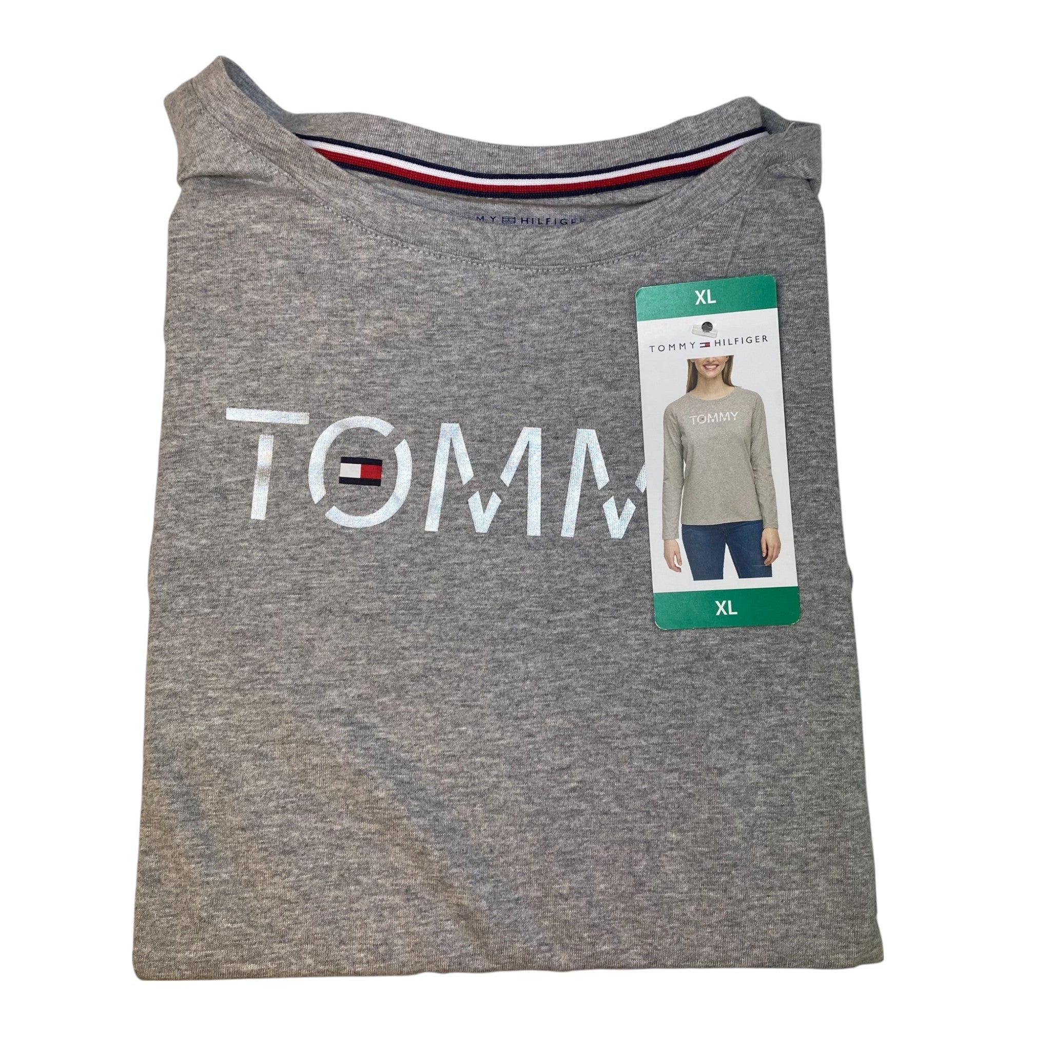 Tommy Hilfiger Women's Long Sleeve Tee SIZE - Extra Large