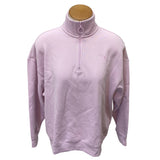 Puma Women's Elevated Logo 1/4 Zip Fleece Sweatshirt SIZE - Large