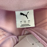 Puma Women's Elevated Logo 1/4 Zip Fleece Sweatshirt SIZE - Large