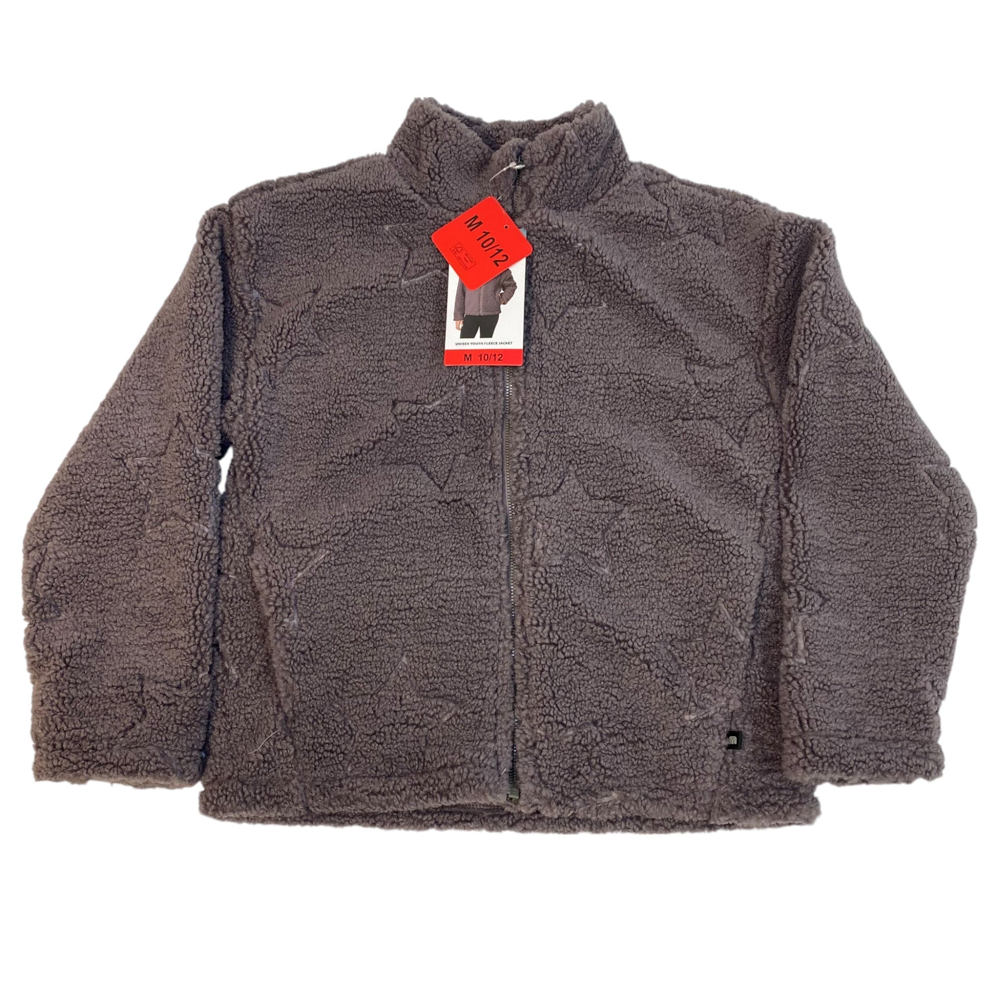Mondetta Unisex Youth Fleece Jacket - Size 10/12 Medium SIZE - 10 Medium