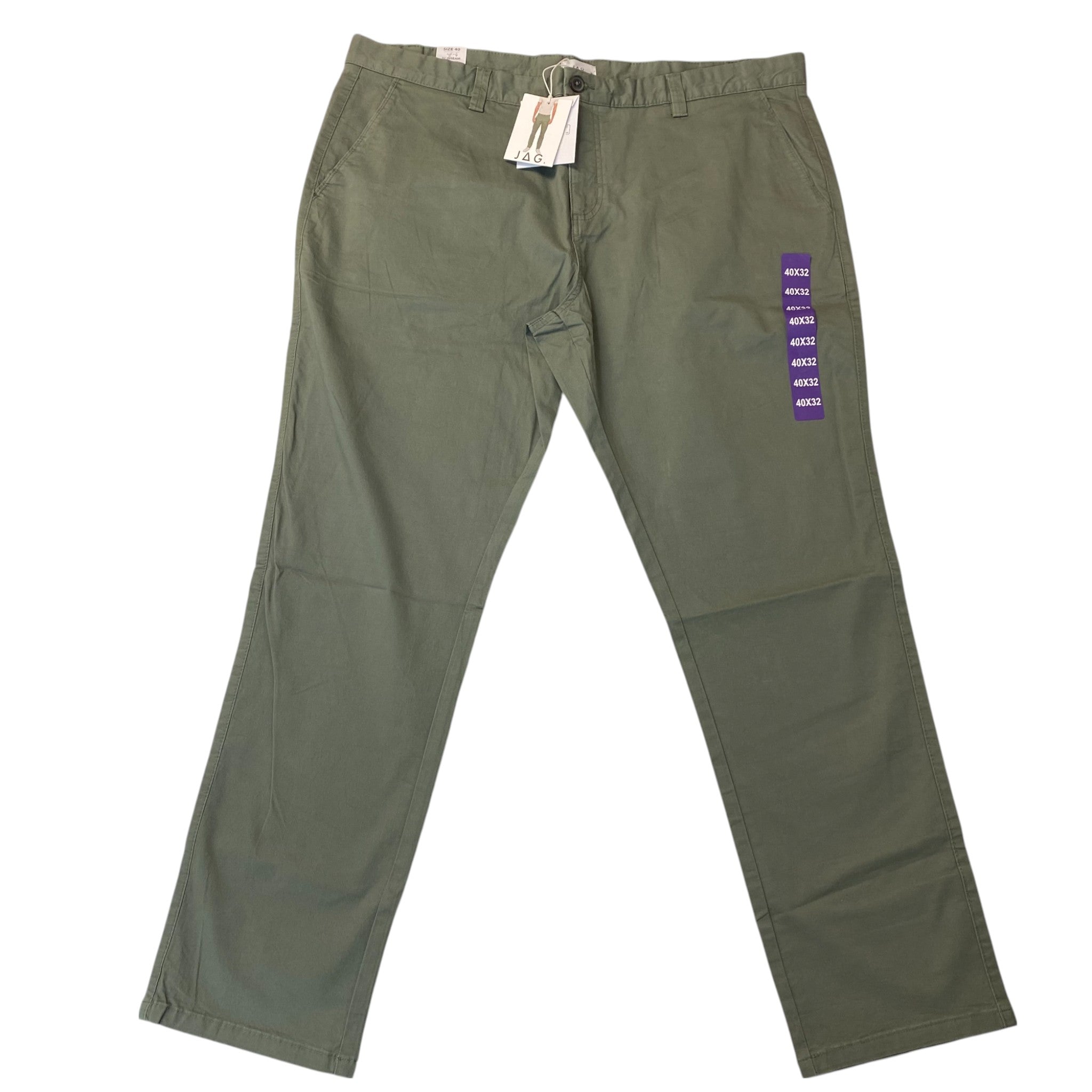 Jag Men's Slim Fit Chino Pants SIZE - 40