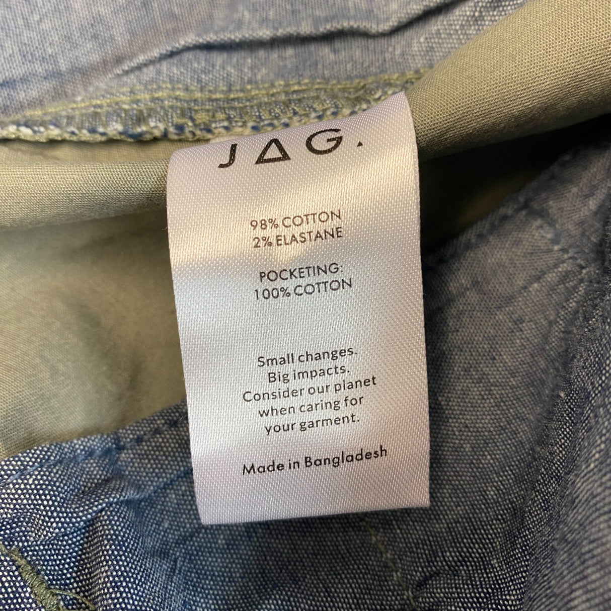 Jag Men's Slim Fit Chino Pants SIZE - 40x32