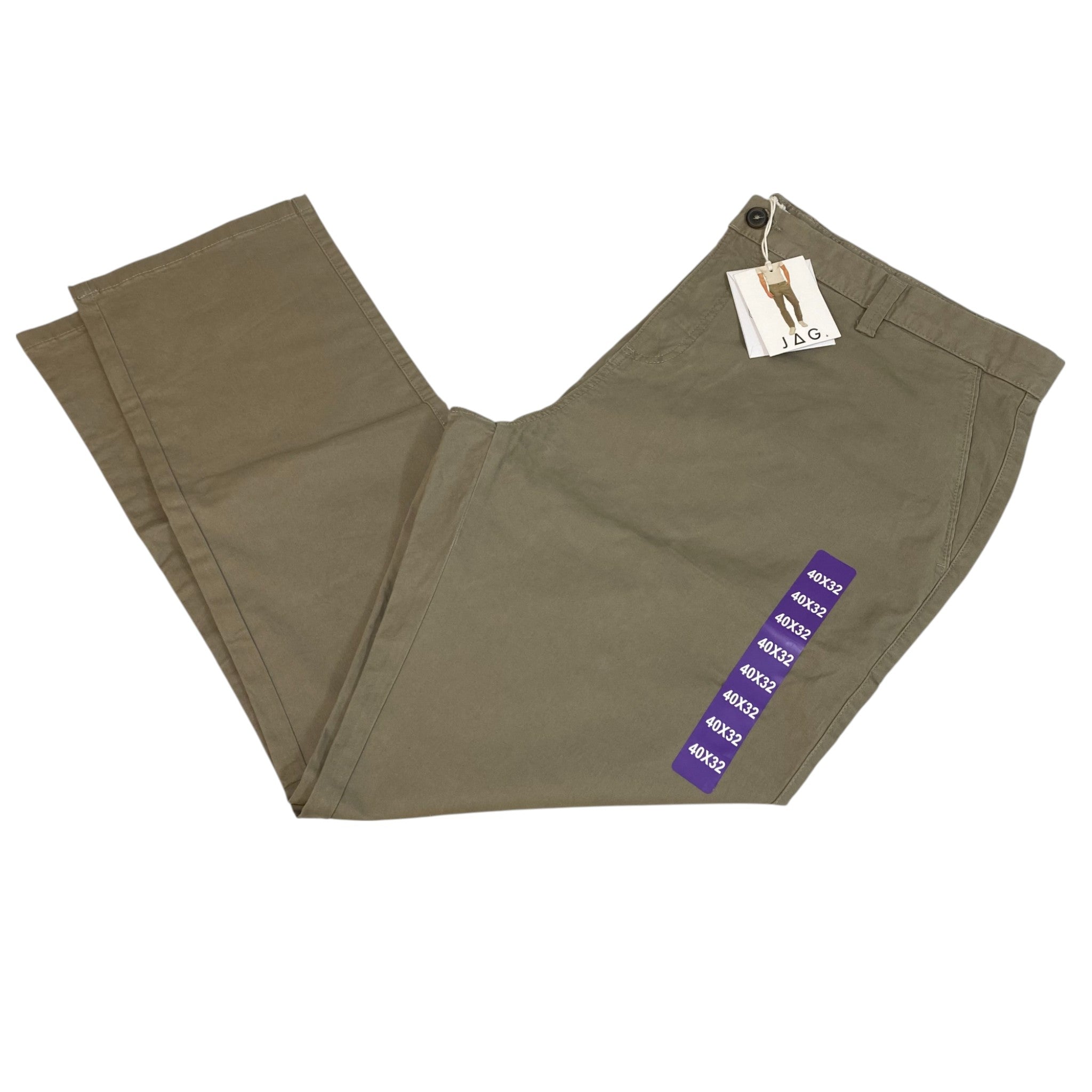 Jag Men's Slim Fit Chino Pants SIZE - 40