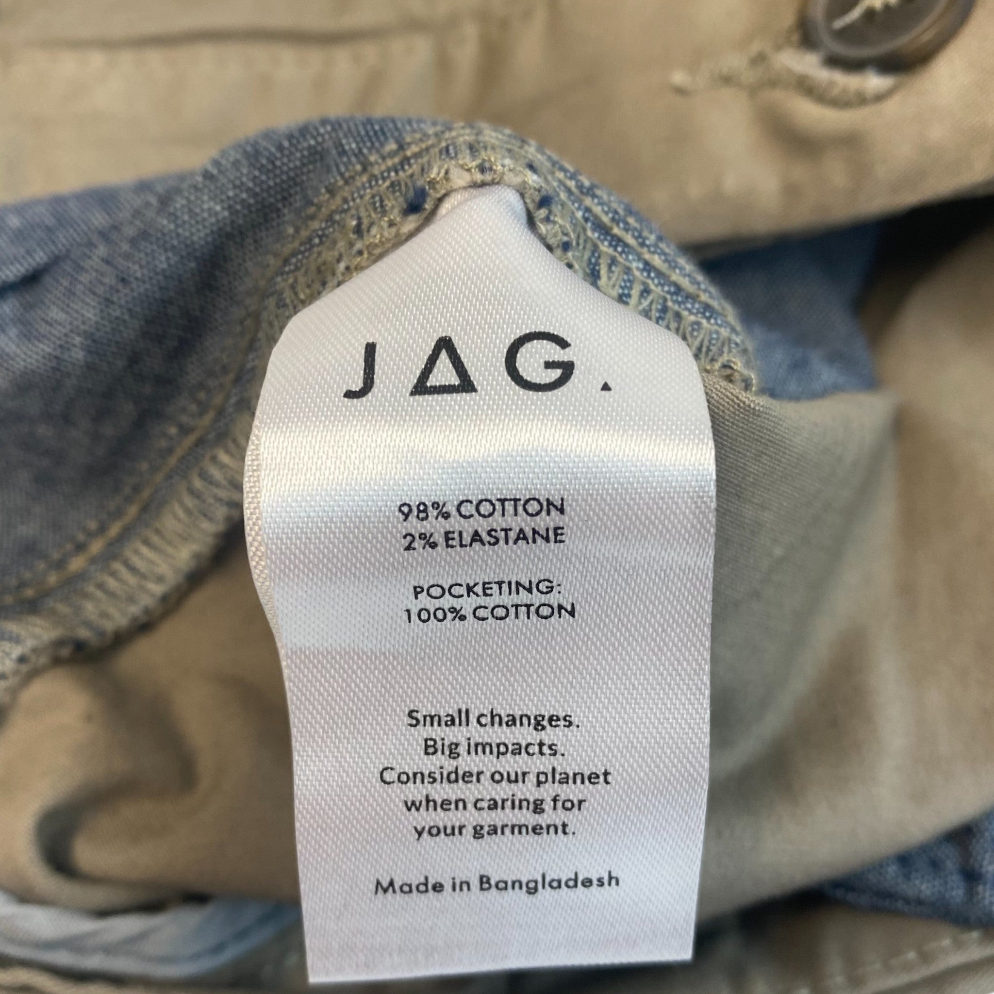 Jag Men's Slim Fit Chino Pants SIZE - 40