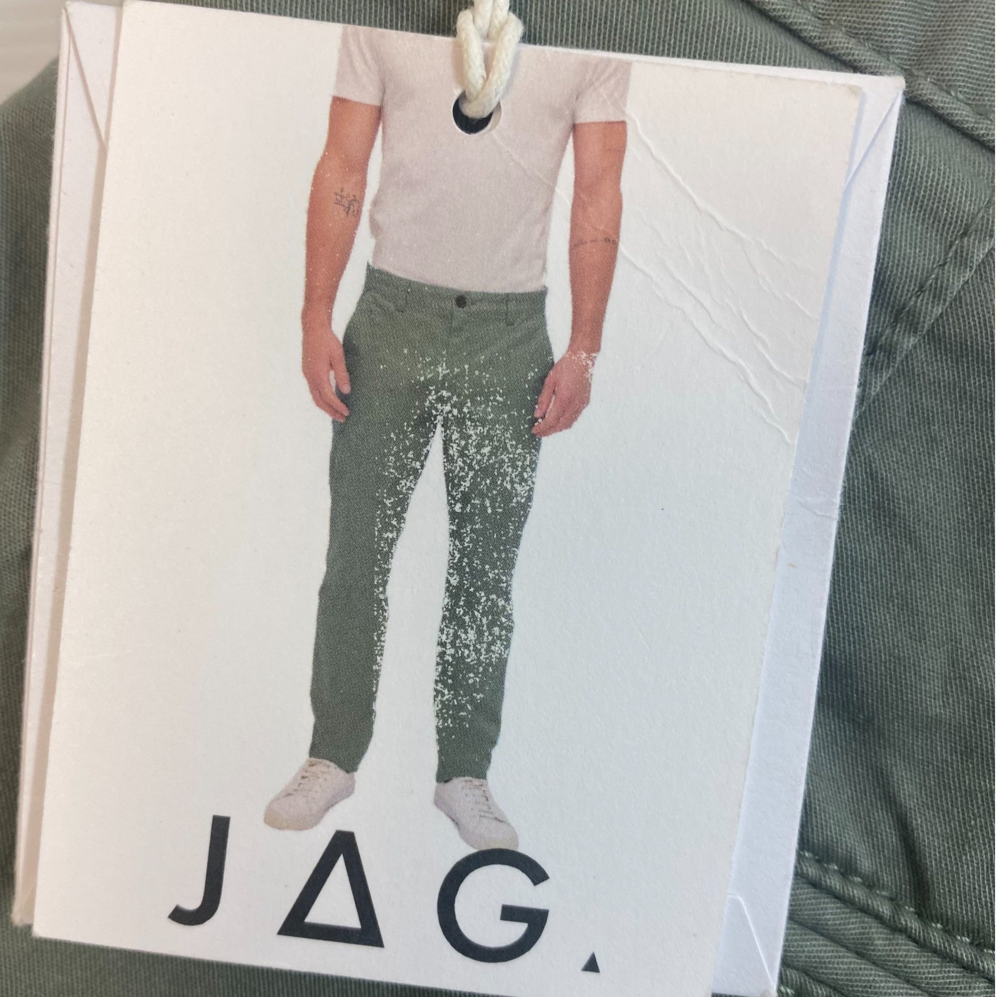 Jag Men's Slim Fit Chino Pants SIZE - 42