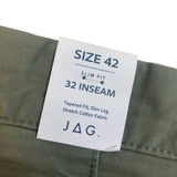 Jag Men's Slim Fit Chino Pants SIZE - 42x32