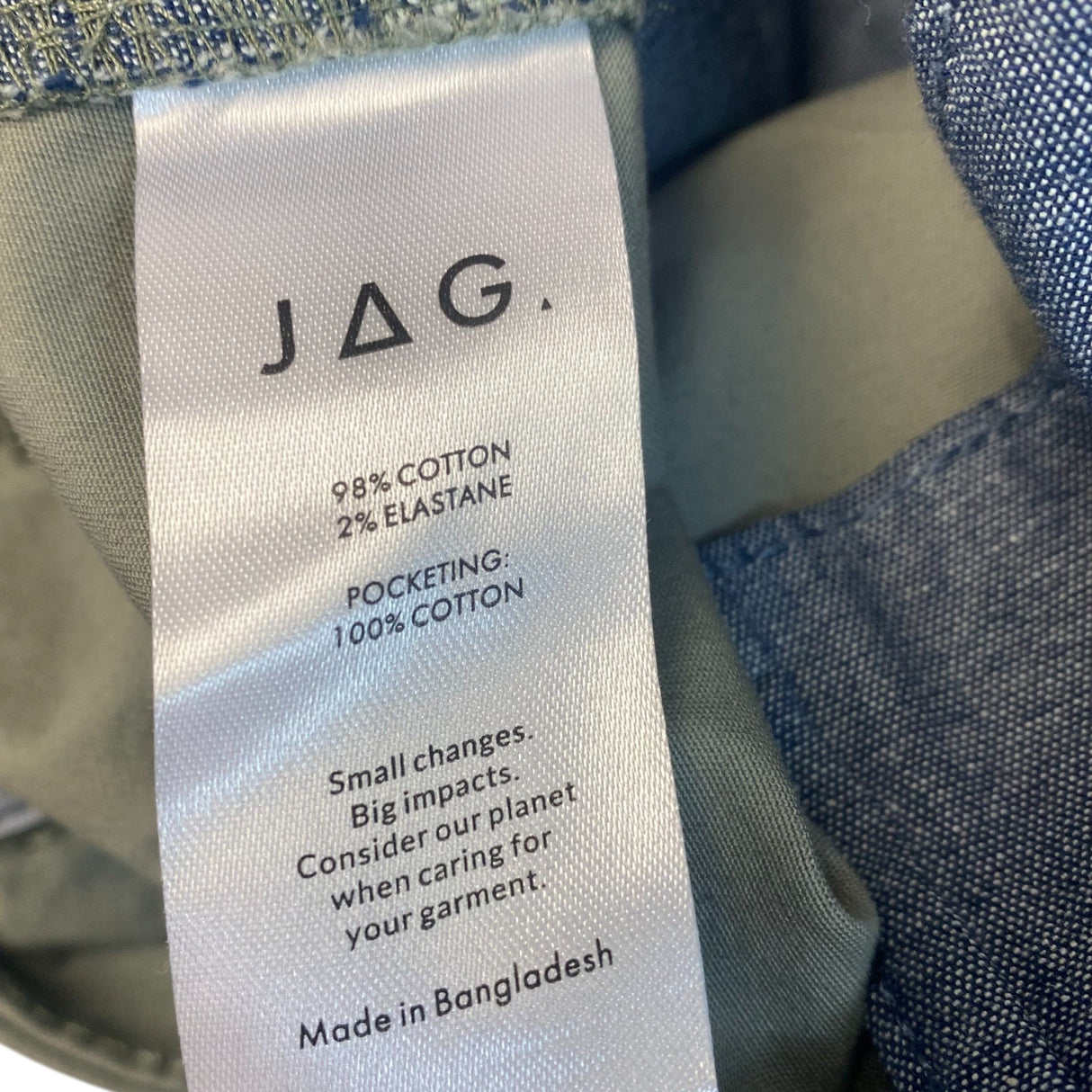 Jag Men's Slim Fit Chino Pants SIZE - 42x32