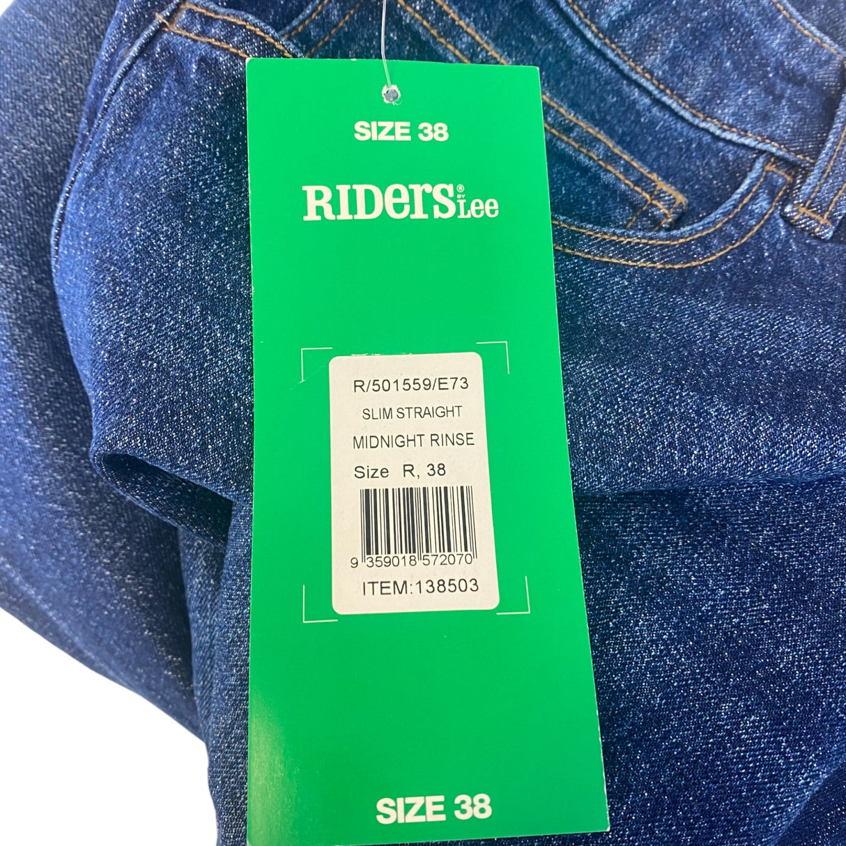Lee Men's Riders Slim Straight Fit Jeans SIZE - 38